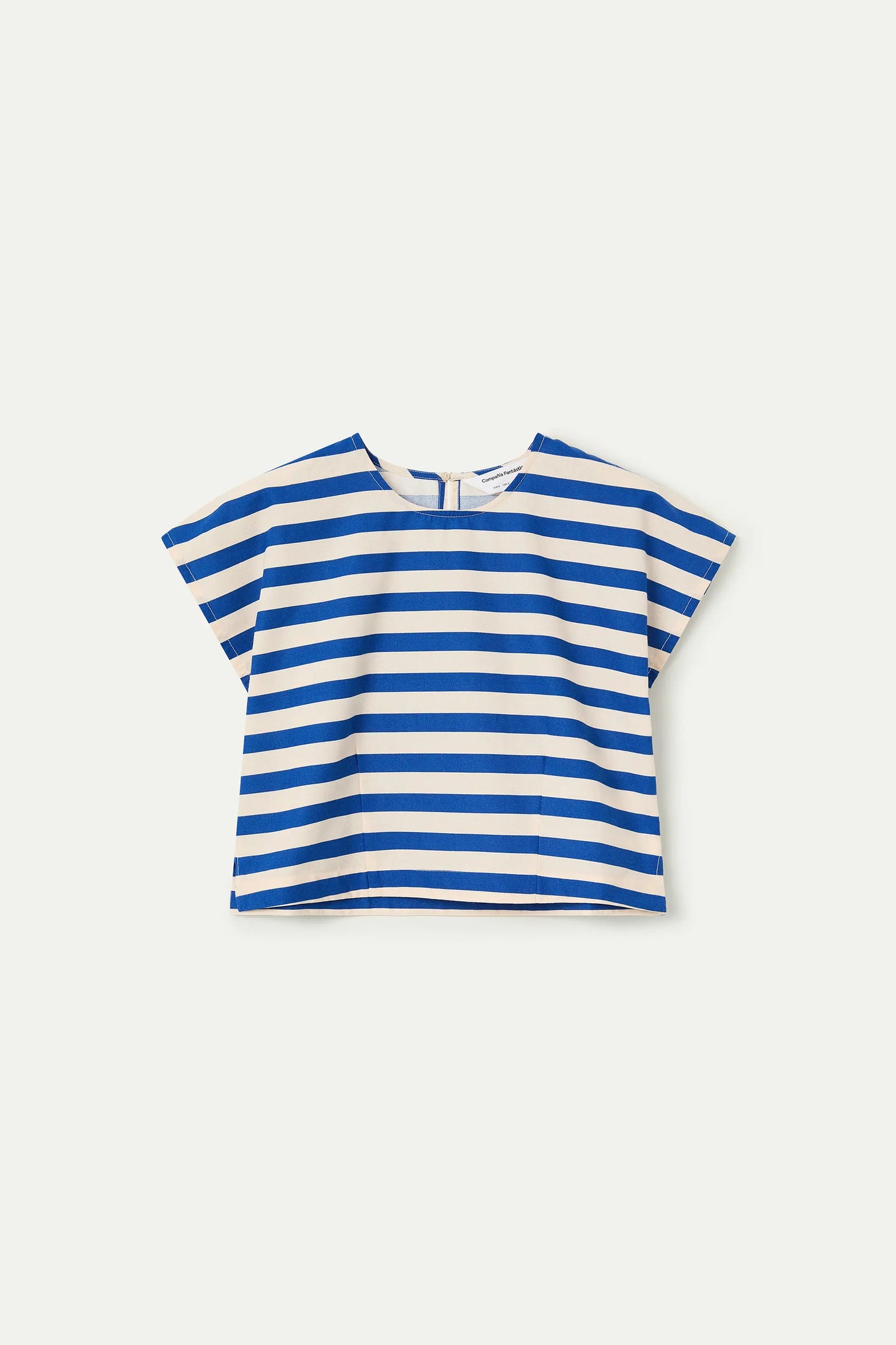 Bamboo Blue Print Top