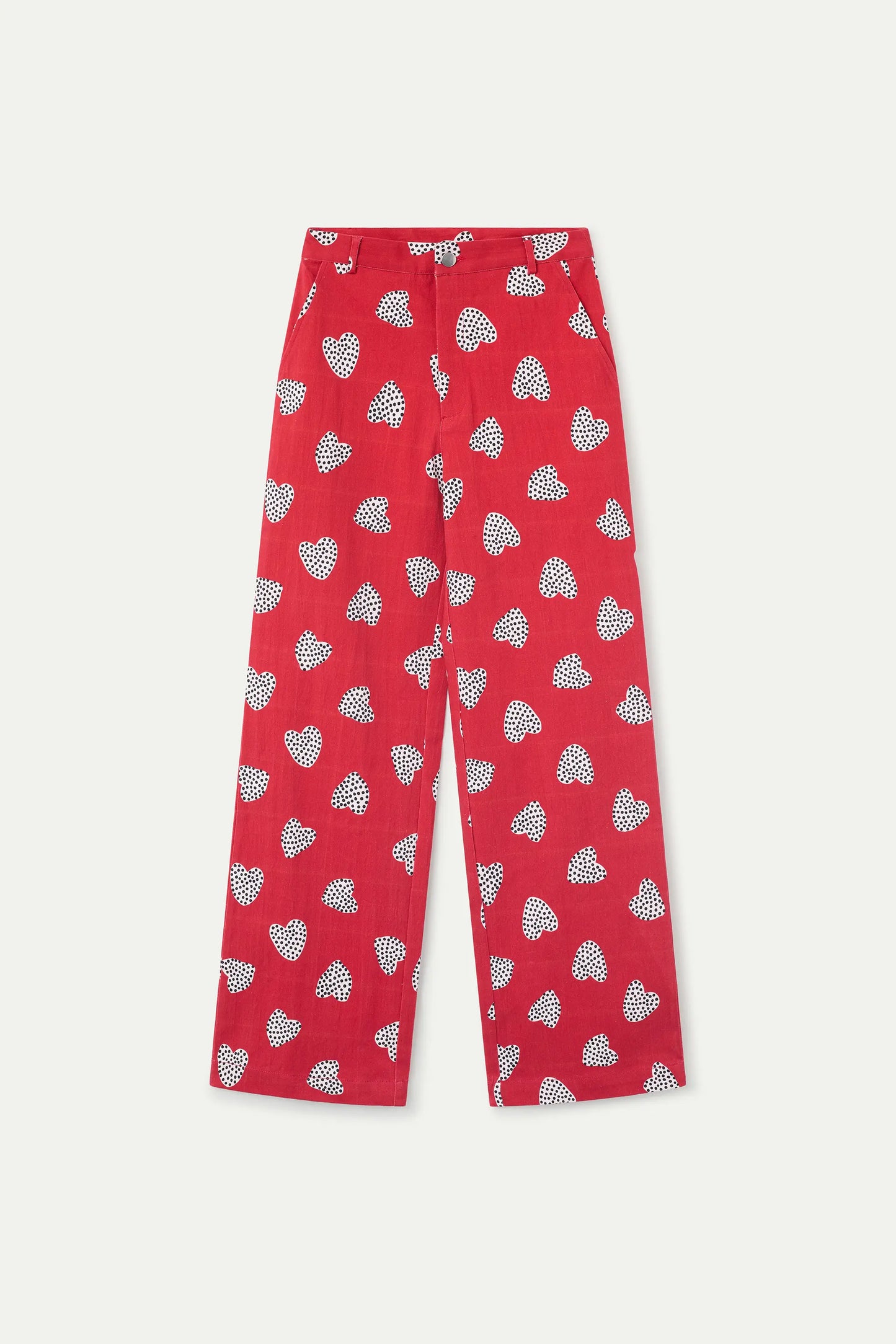 Pantaloni Harmony Red Print