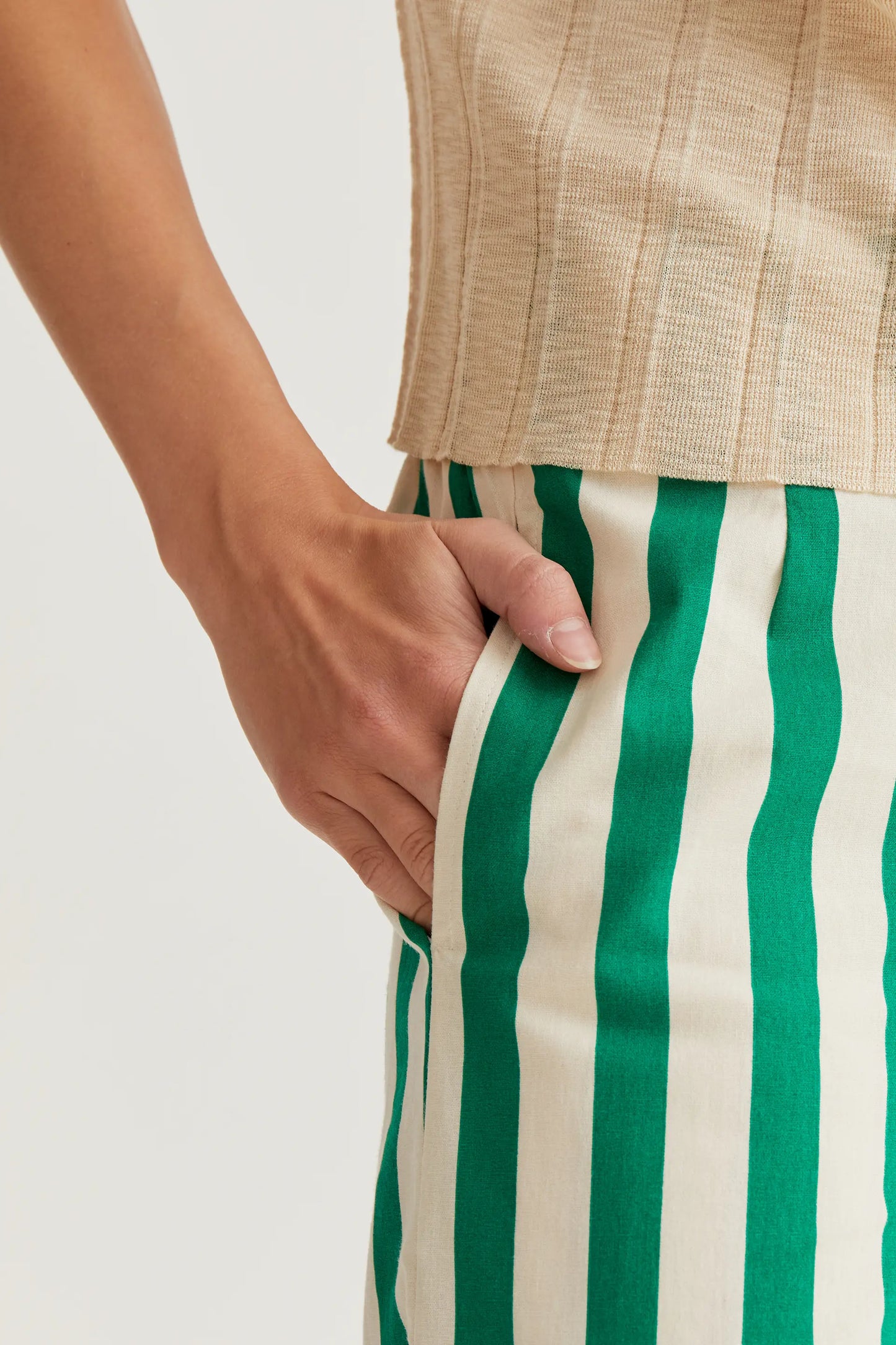 Pantalón con estampado Bamboo Green