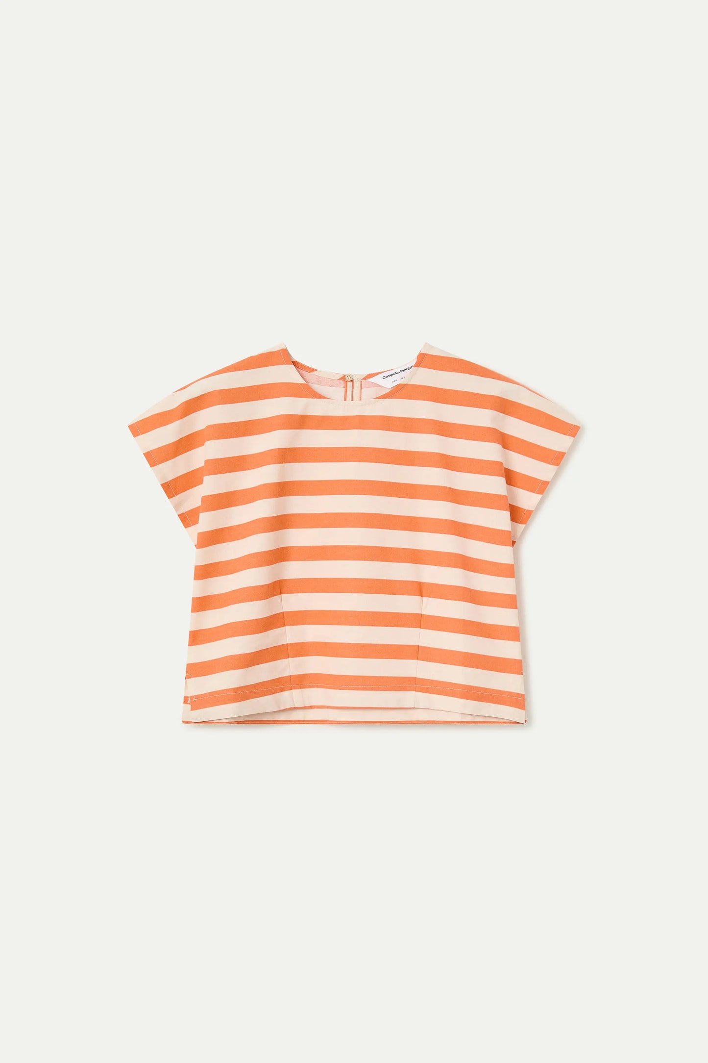 Bamboo Orange Print Top