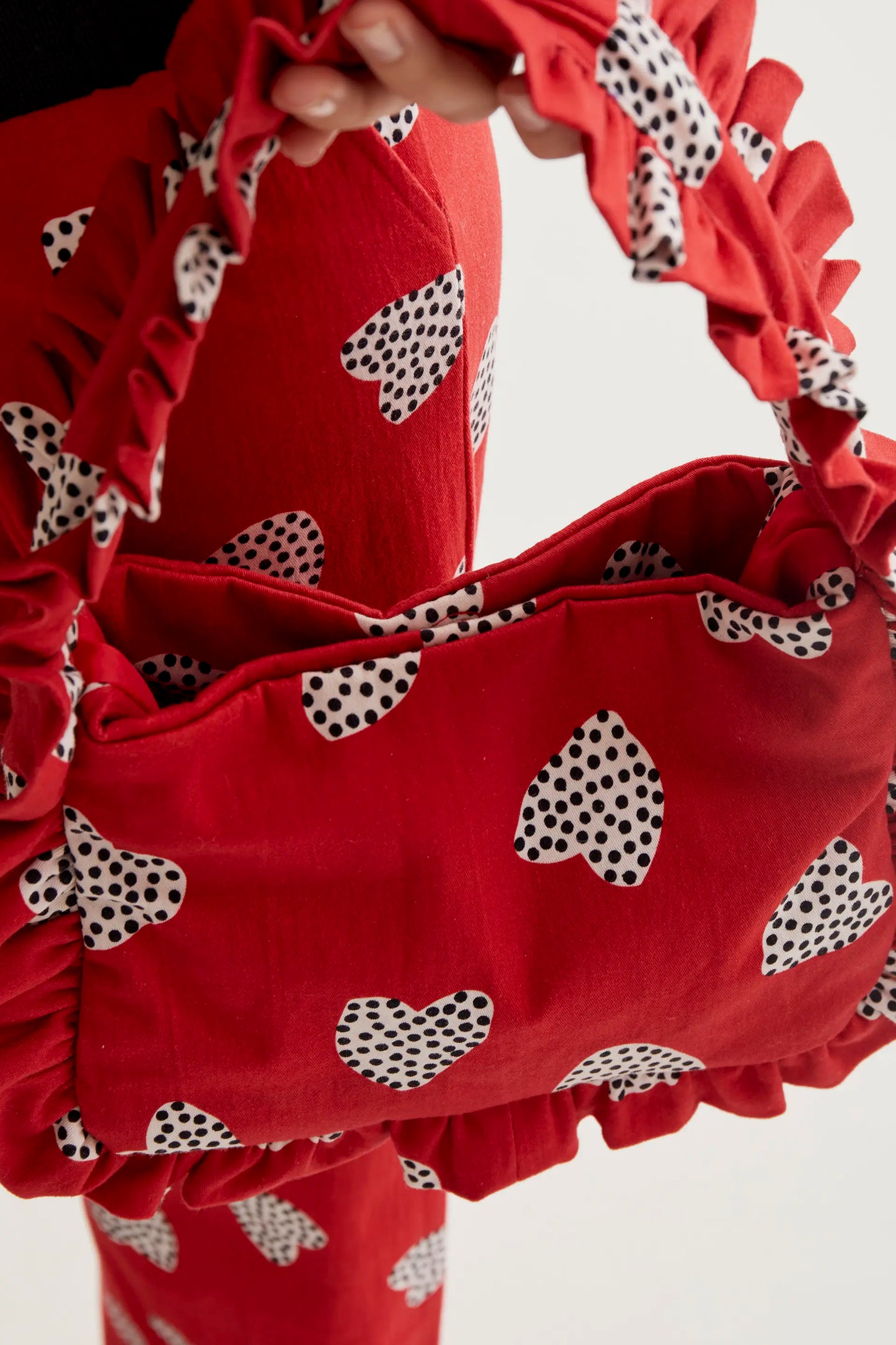 Borsa stampata Harmony Red