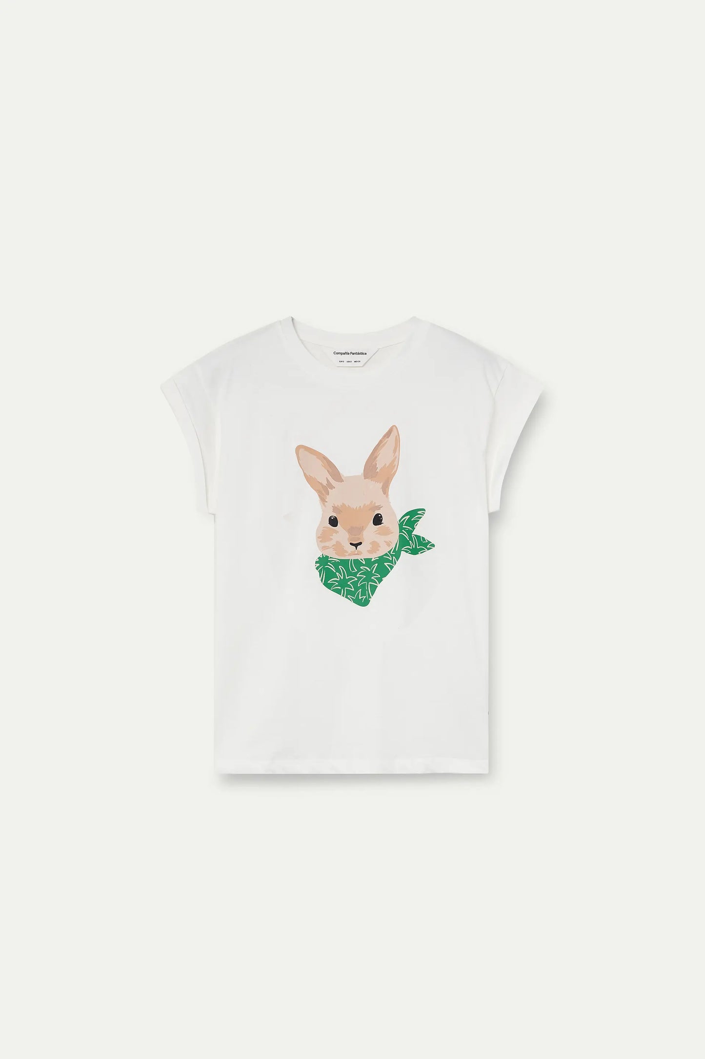 Camiseta con estampado de Conejito