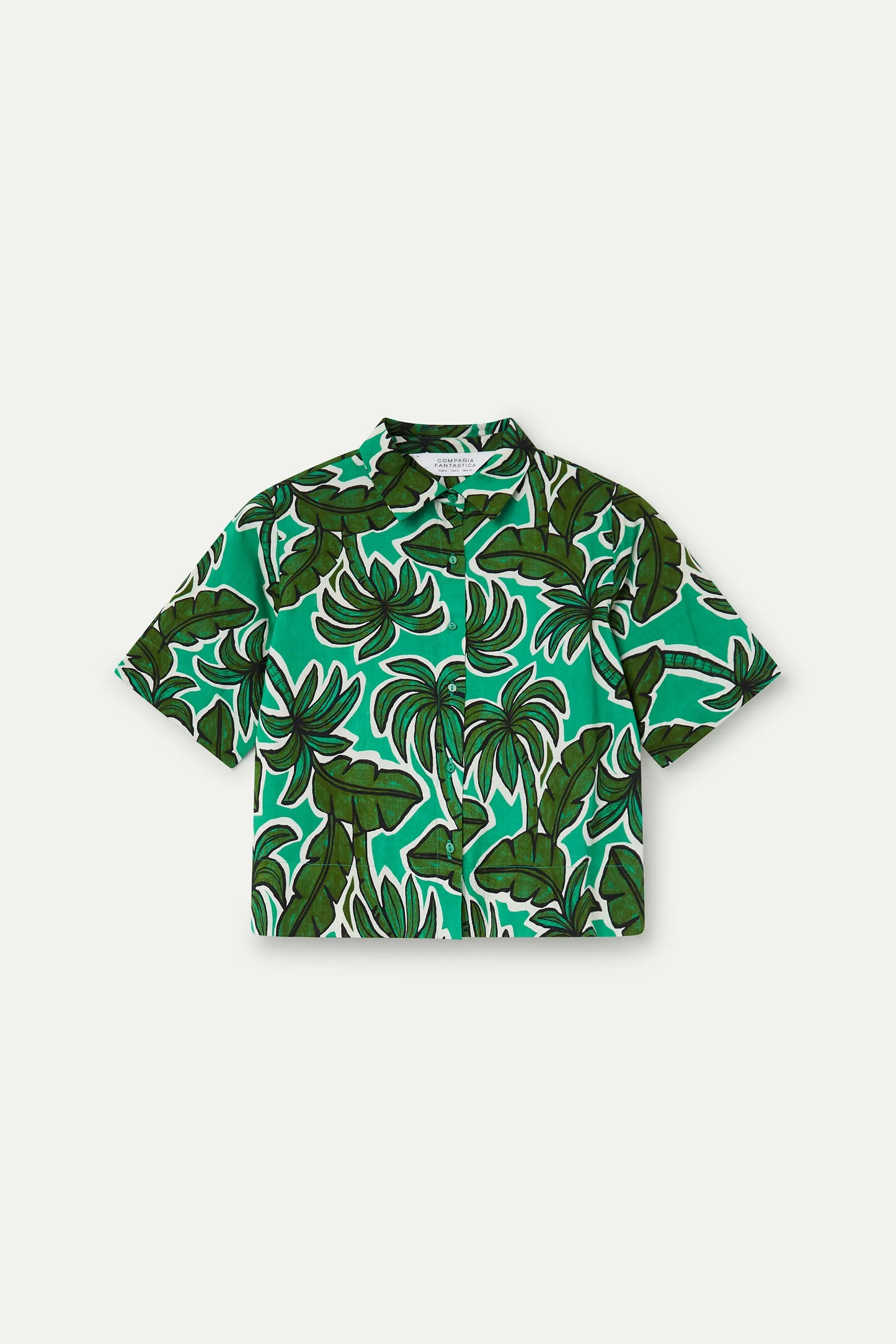 Camisa con estampado Palm Tree