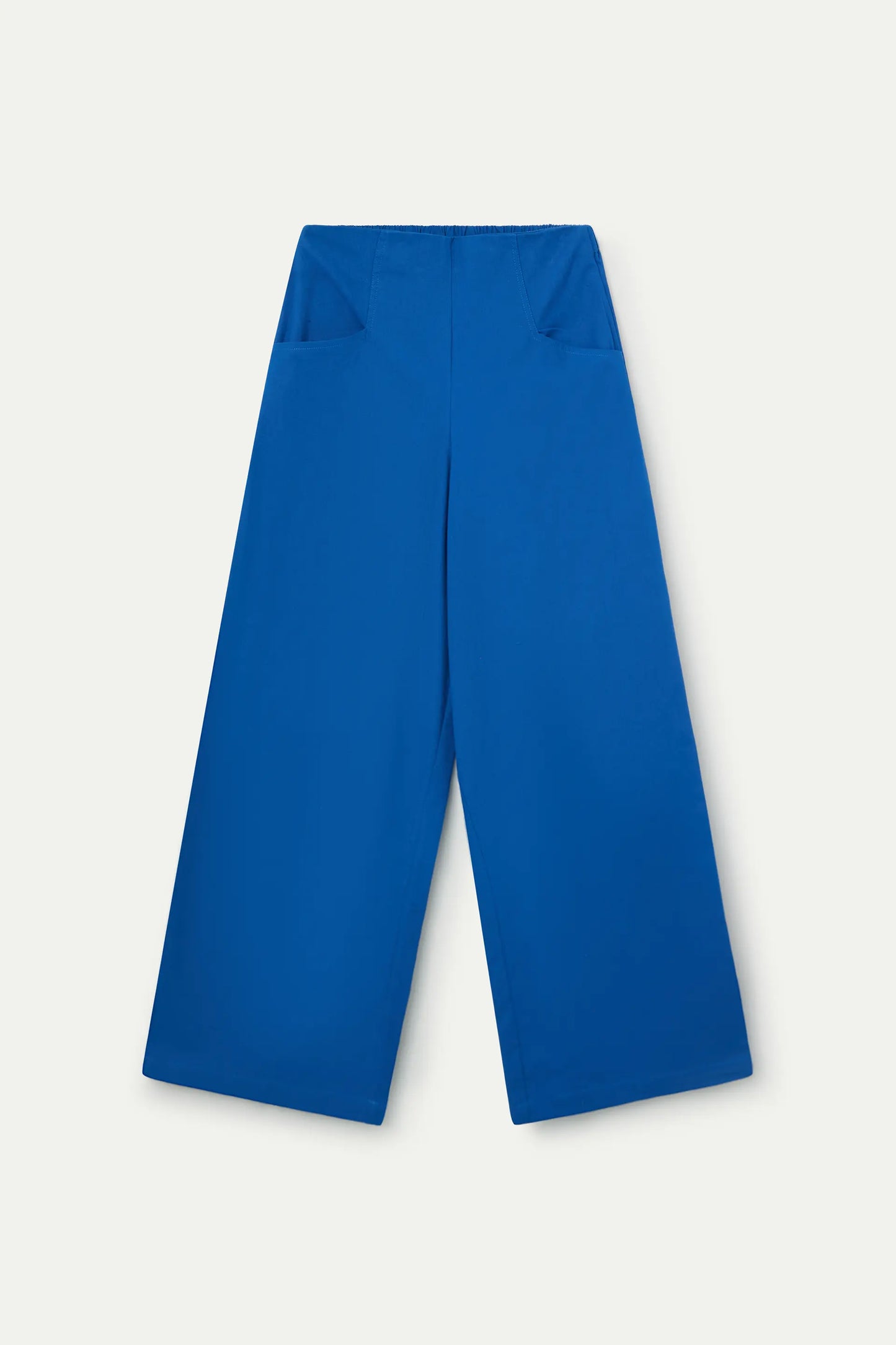 Pantaloni blu 100% cotone