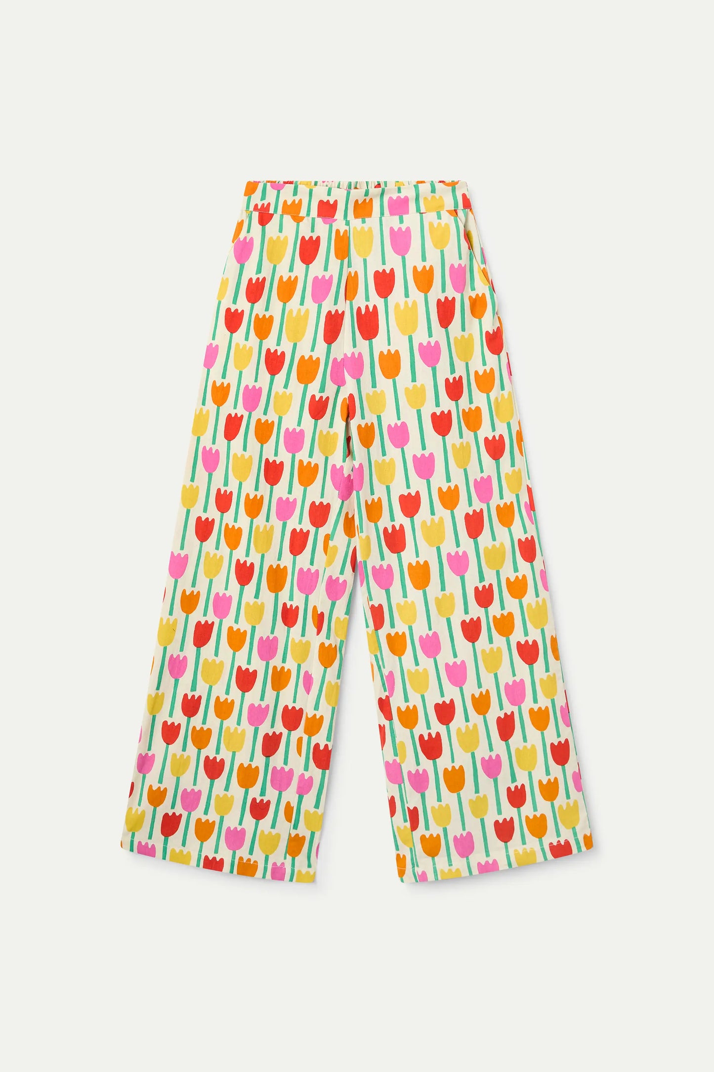 Tulip print trousers
