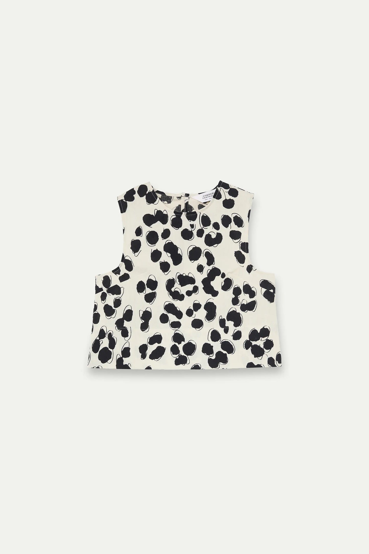 Top con stampa dalmata