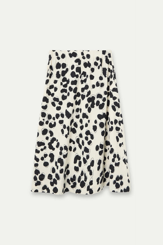Gonna midi a stampa dalmata