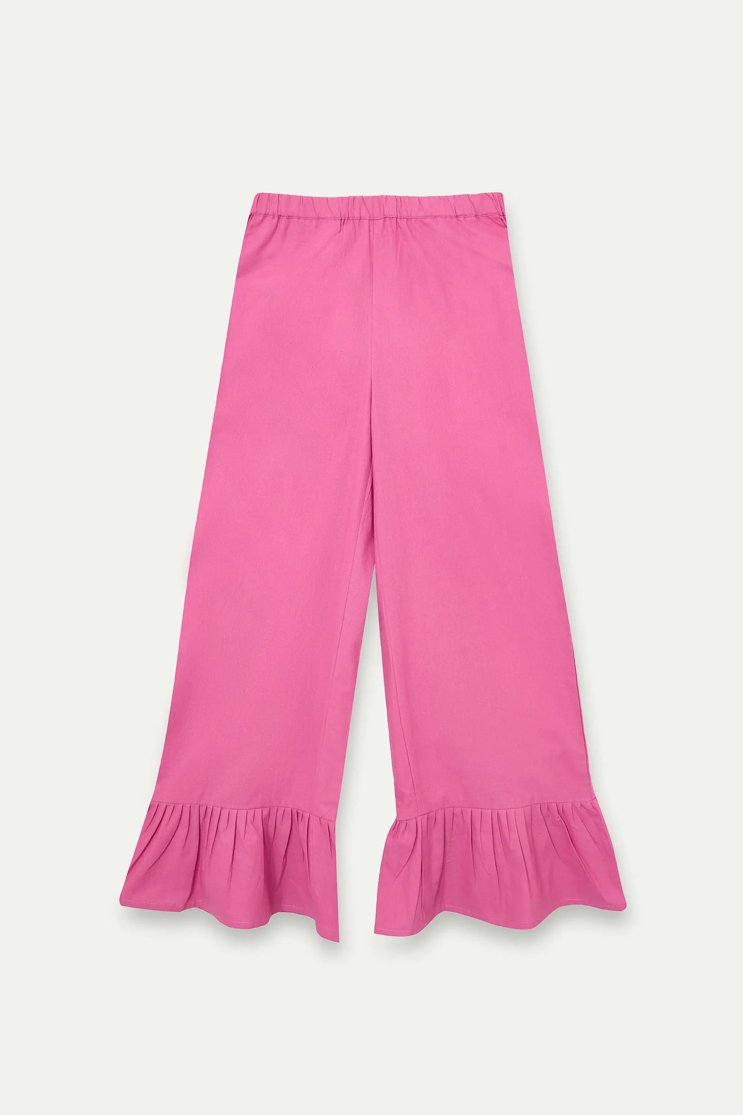 Pantalón 100% algodón rosa