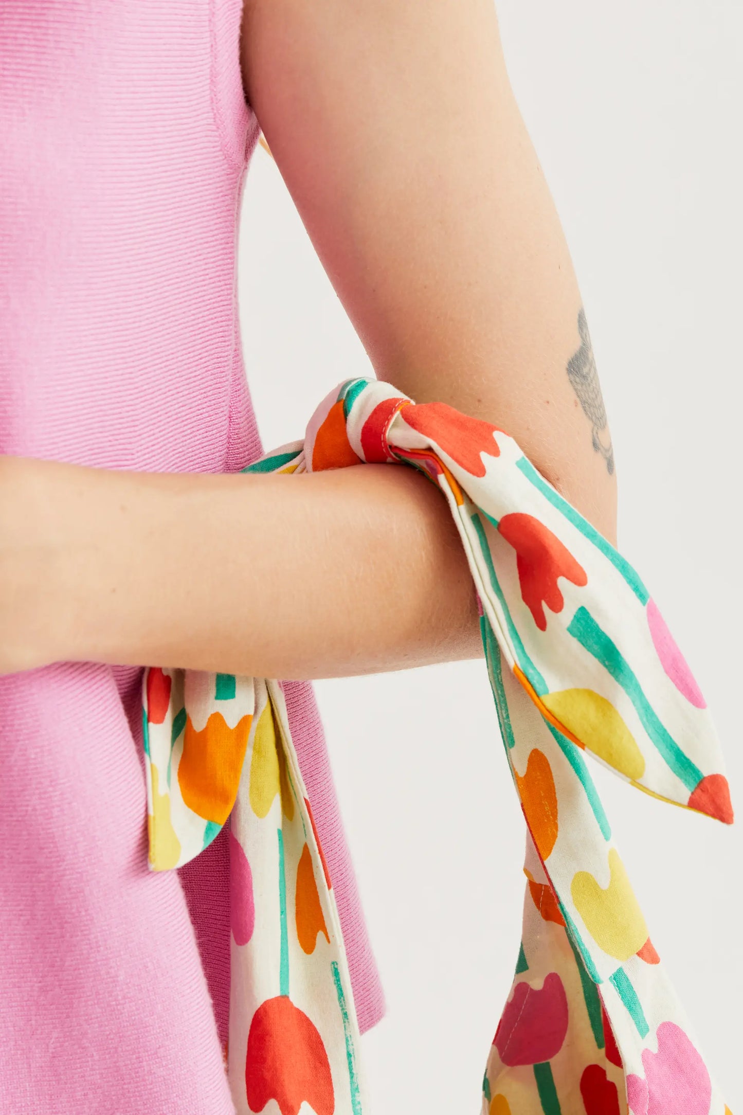 Bolso con estampado Tulipa