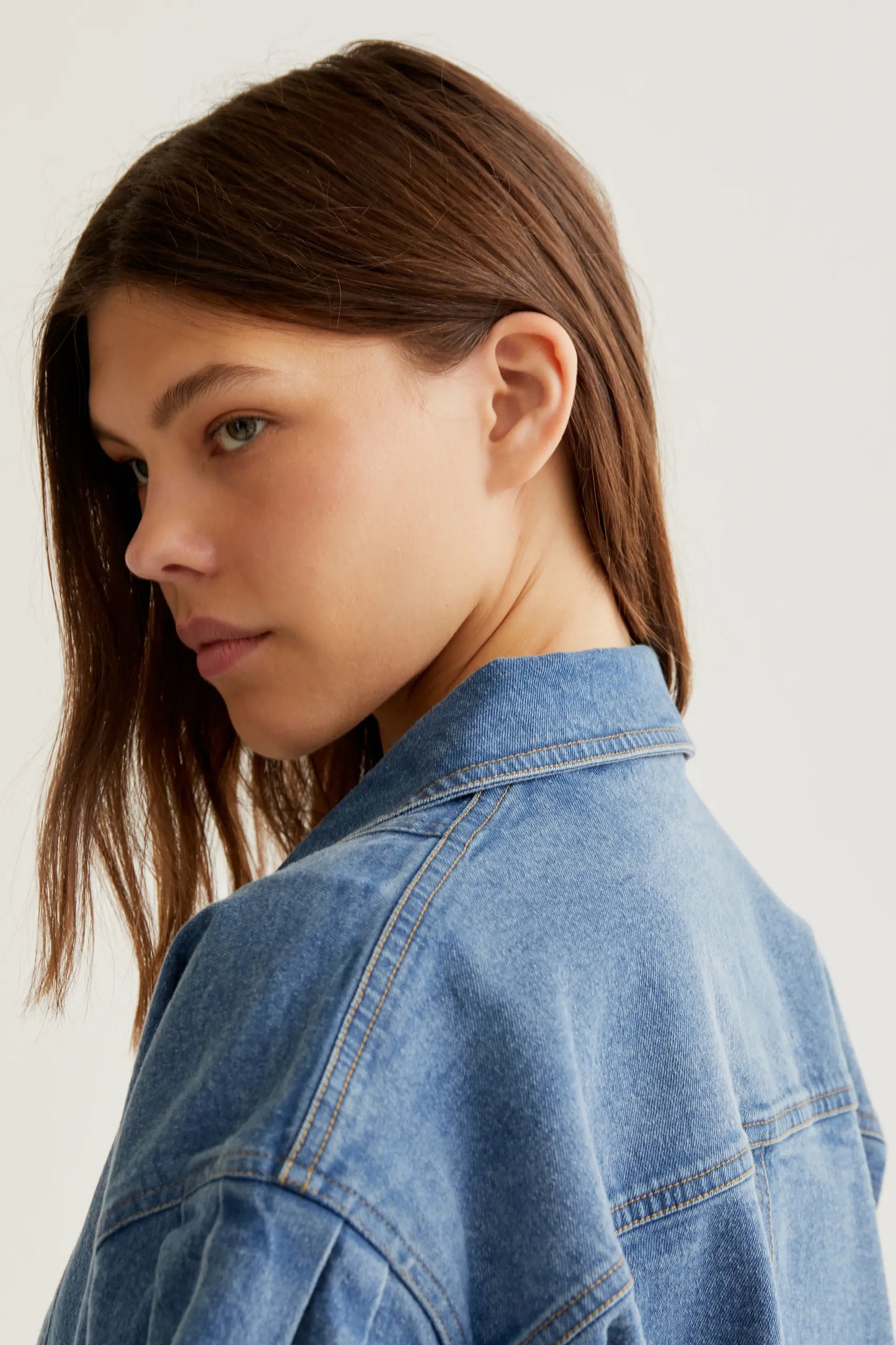 Blue denim jacket