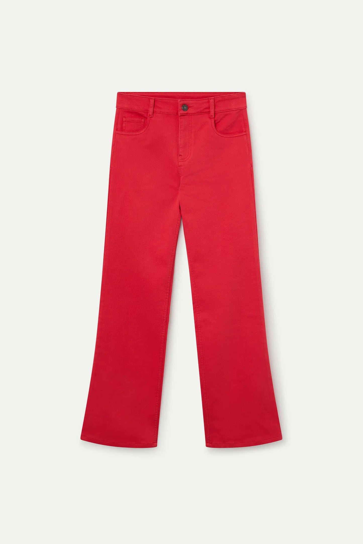 Red jeans
