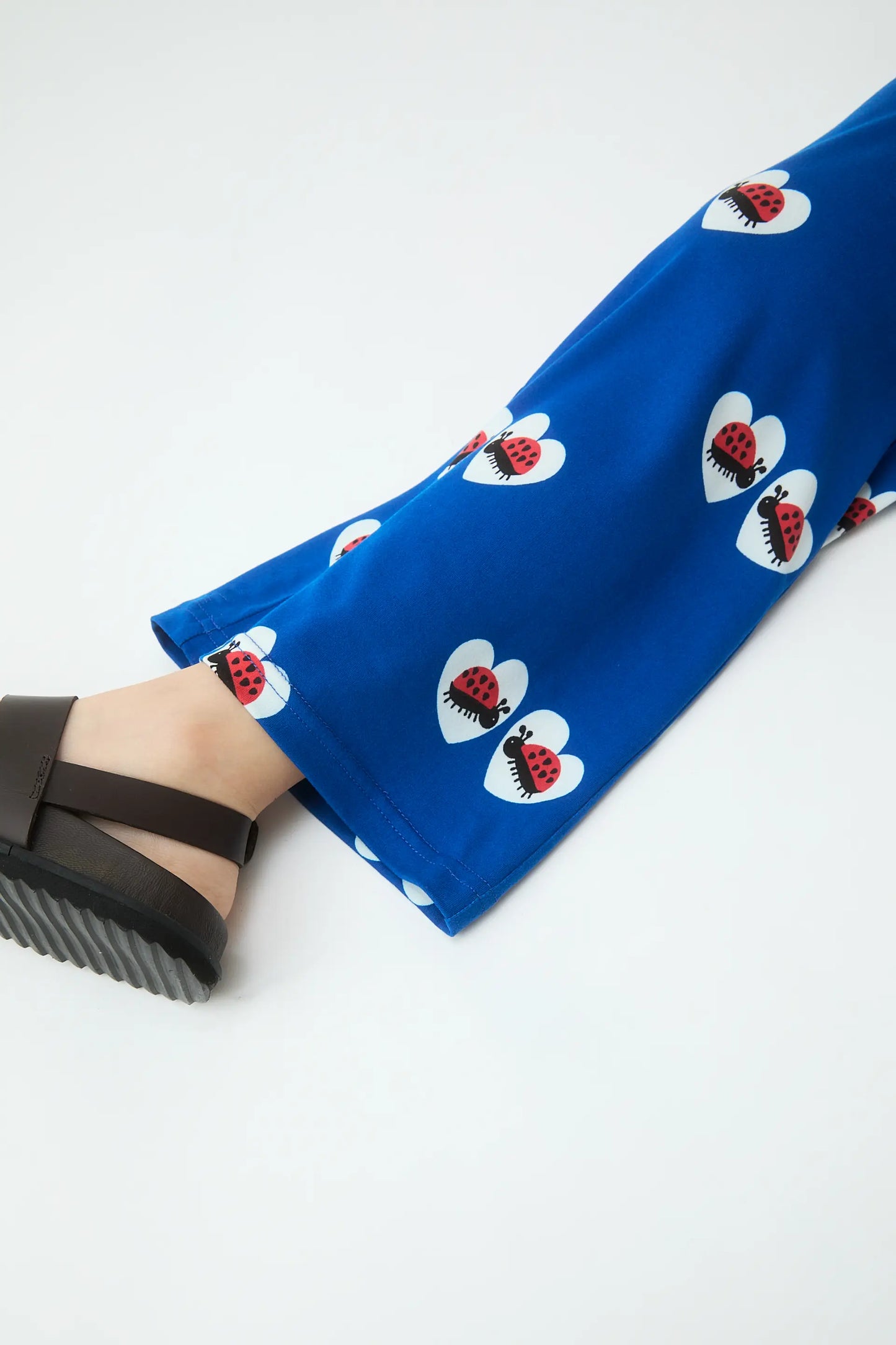 Girl's trousers with ladybug print