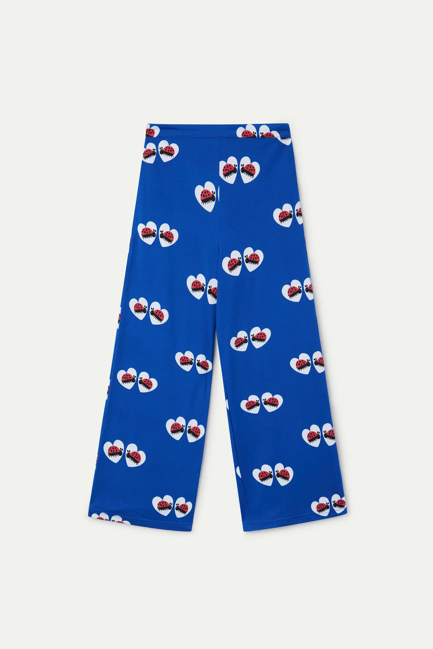 Girl's trousers with ladybug print
