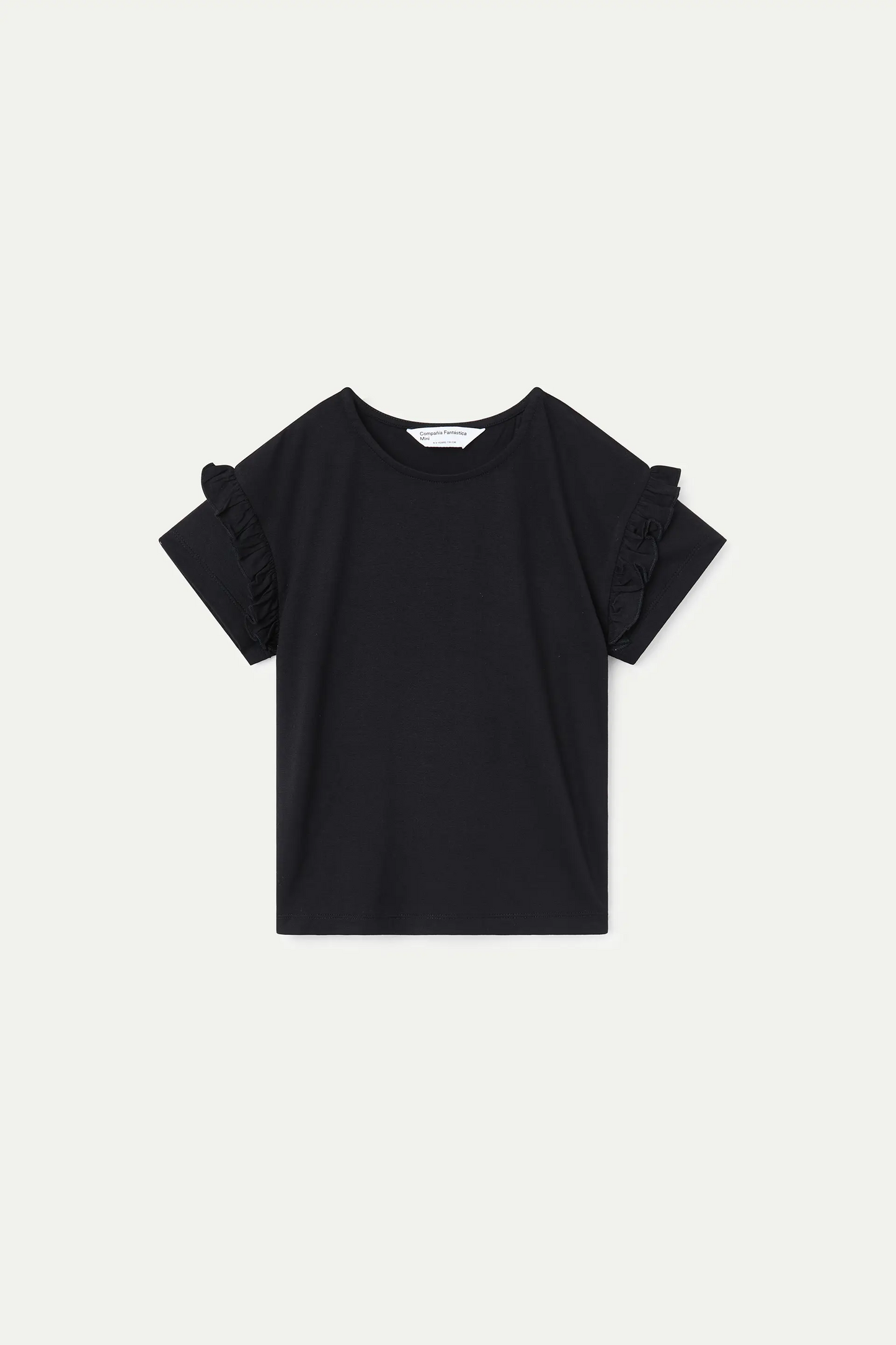 Basic black t-shirt for girls