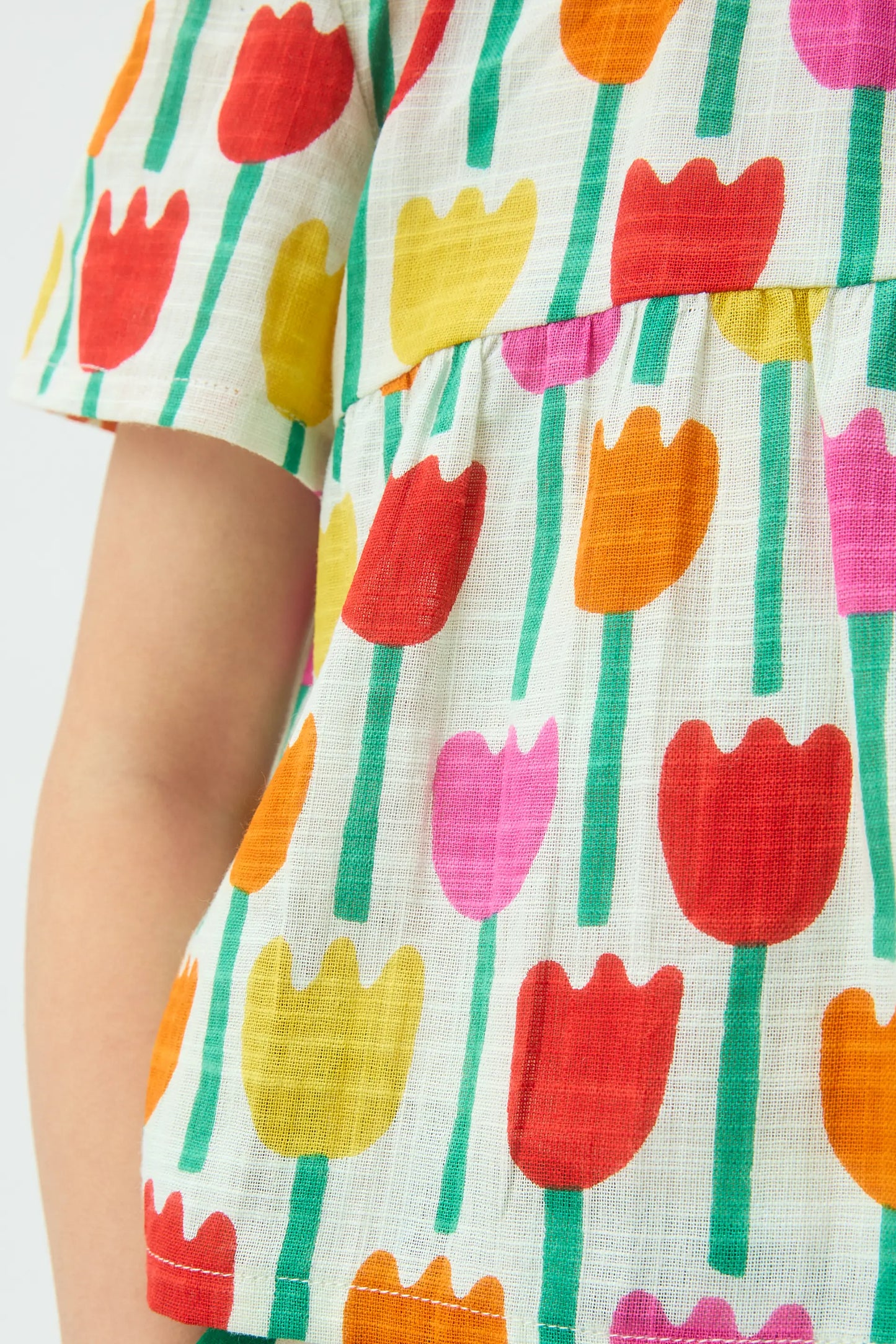 Top de niña con estampado Tulipa