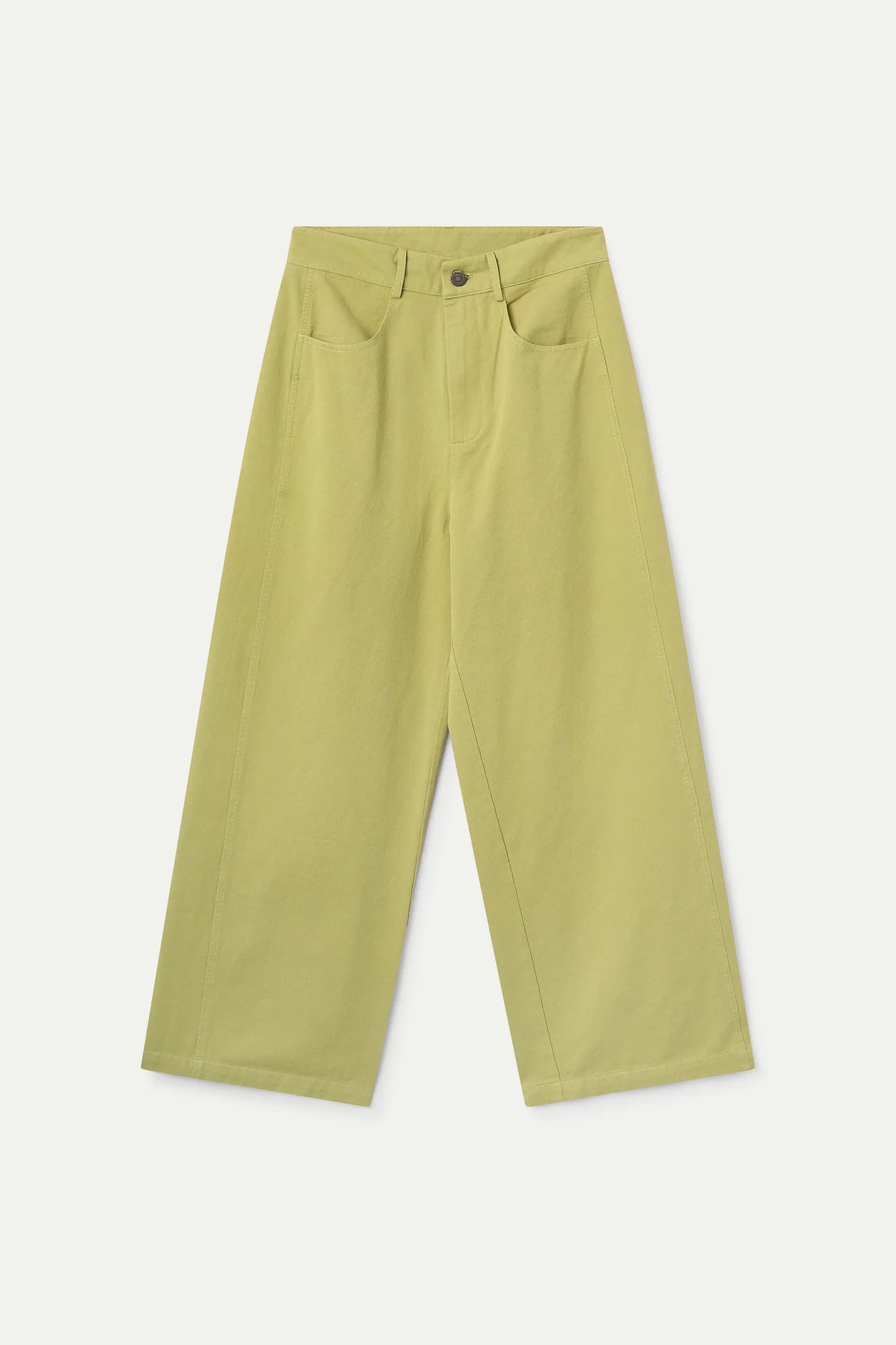 Pantaloni verdi, 100% cotone