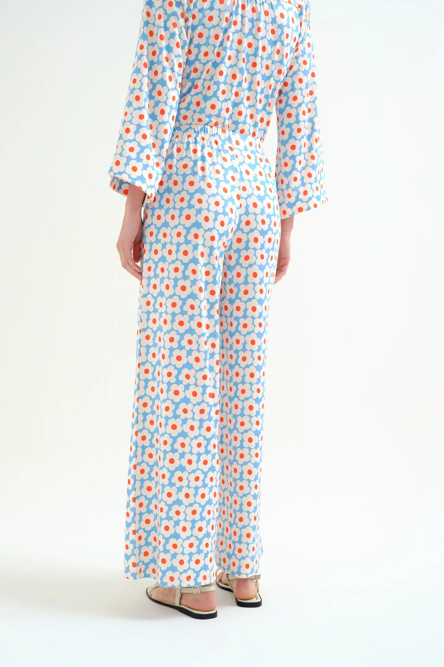 Pantaloni con stampa popcorn