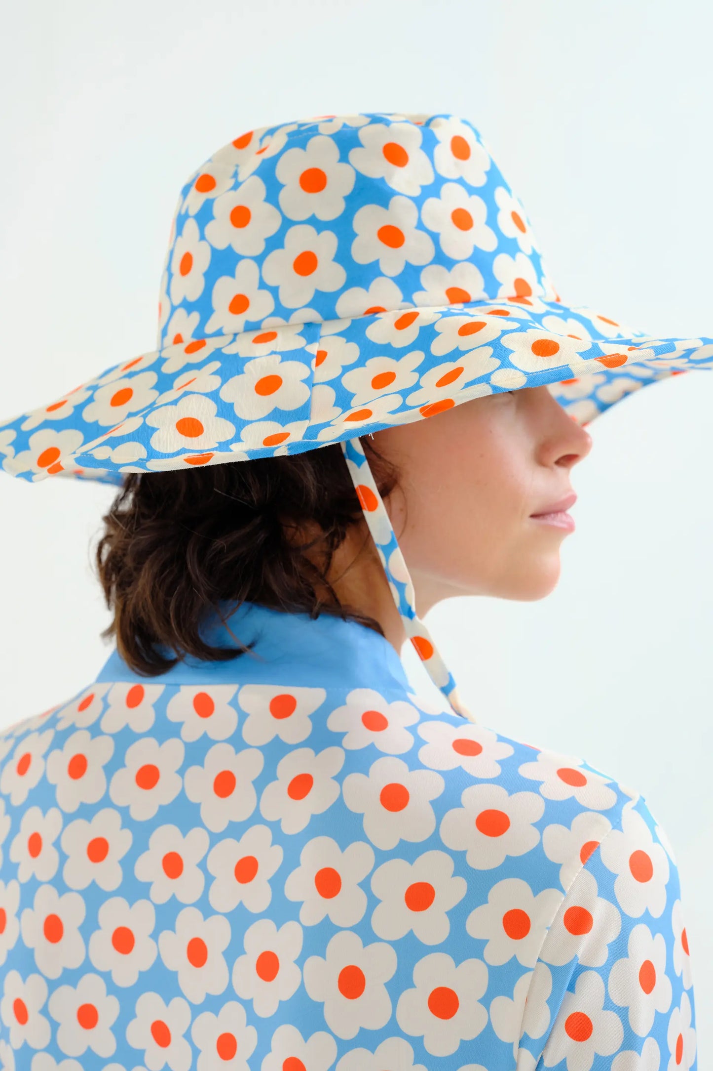 Cappello con stampa popcorn