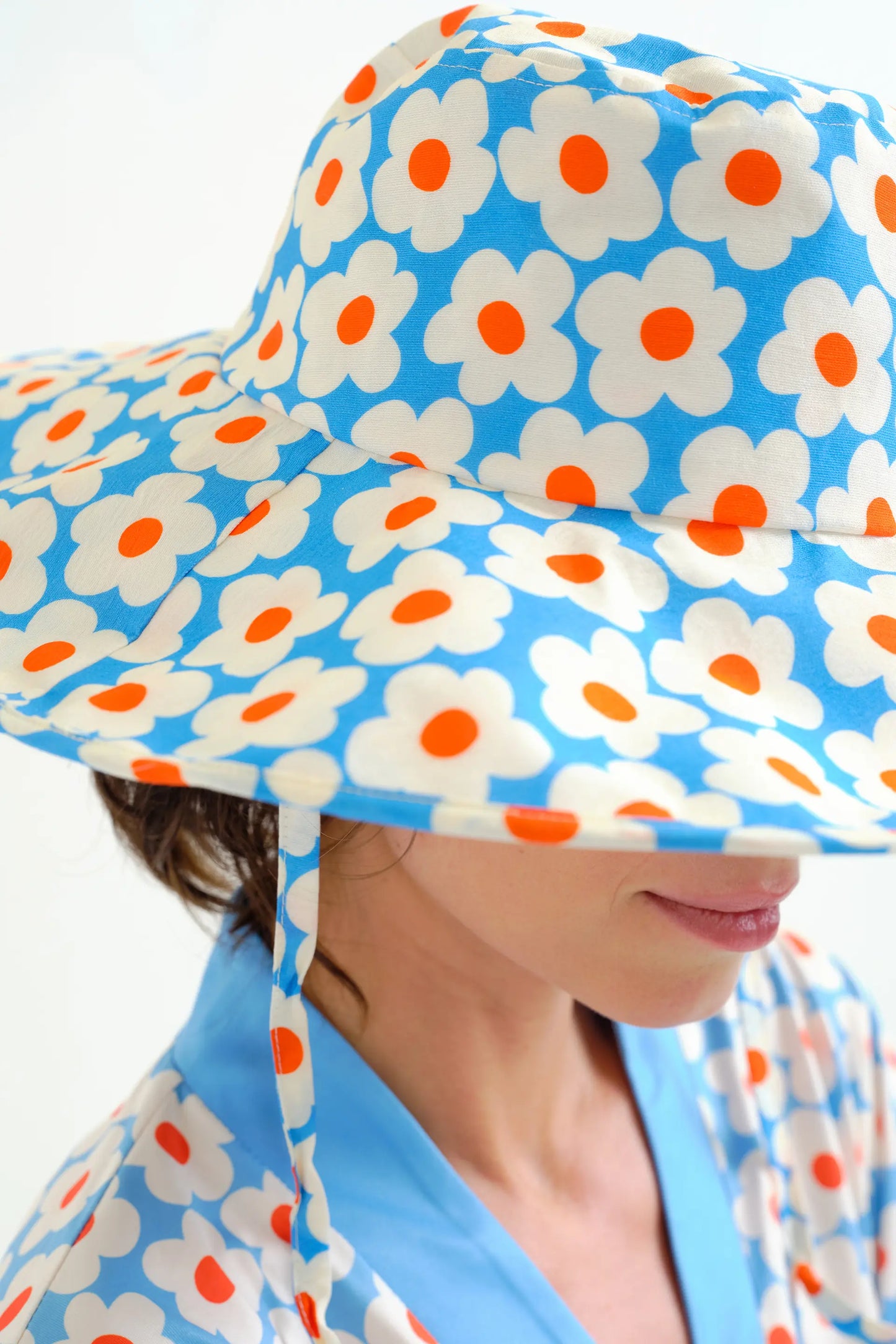 Cappello con stampa popcorn