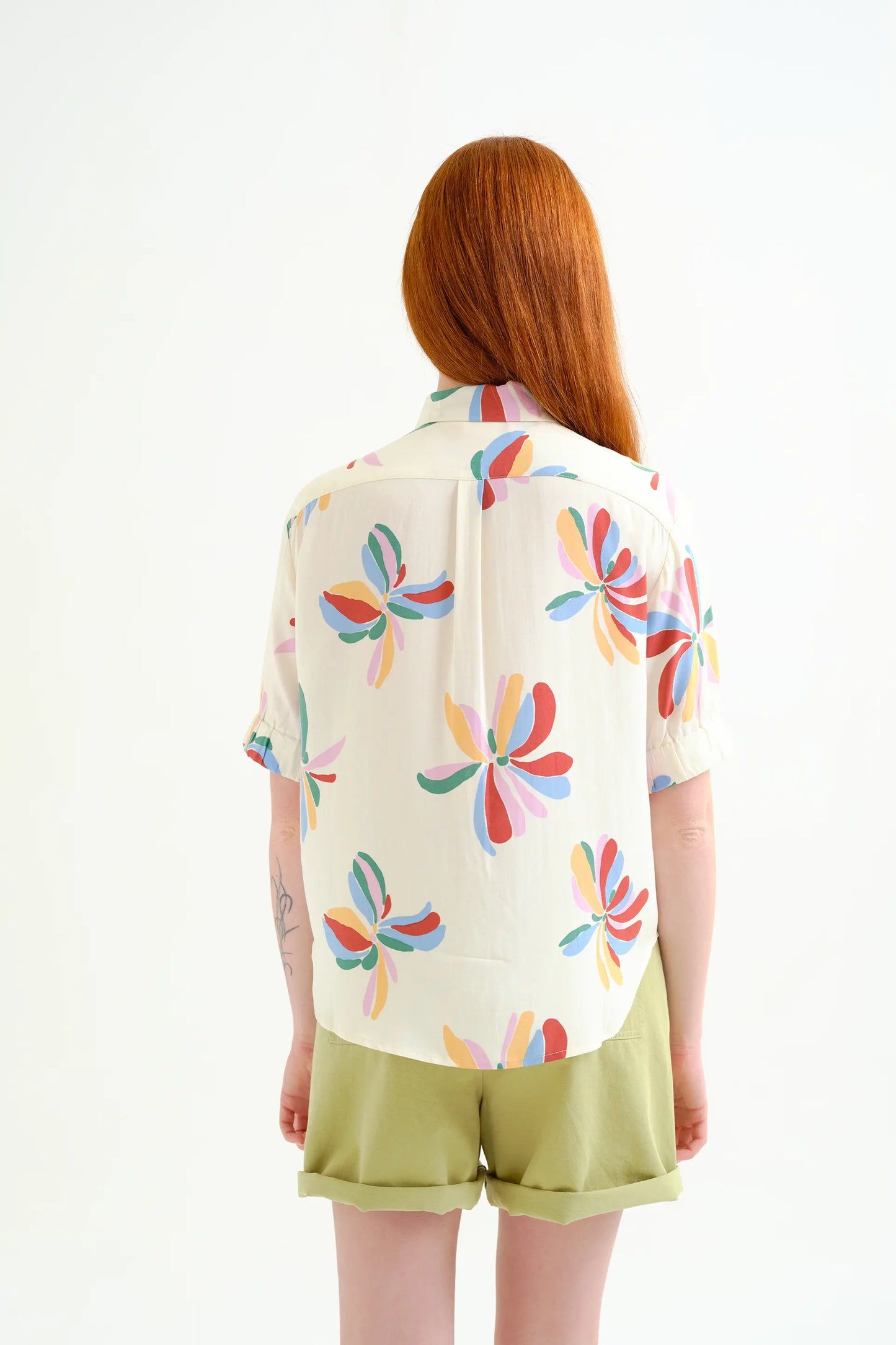 Camicia stampata Monarda