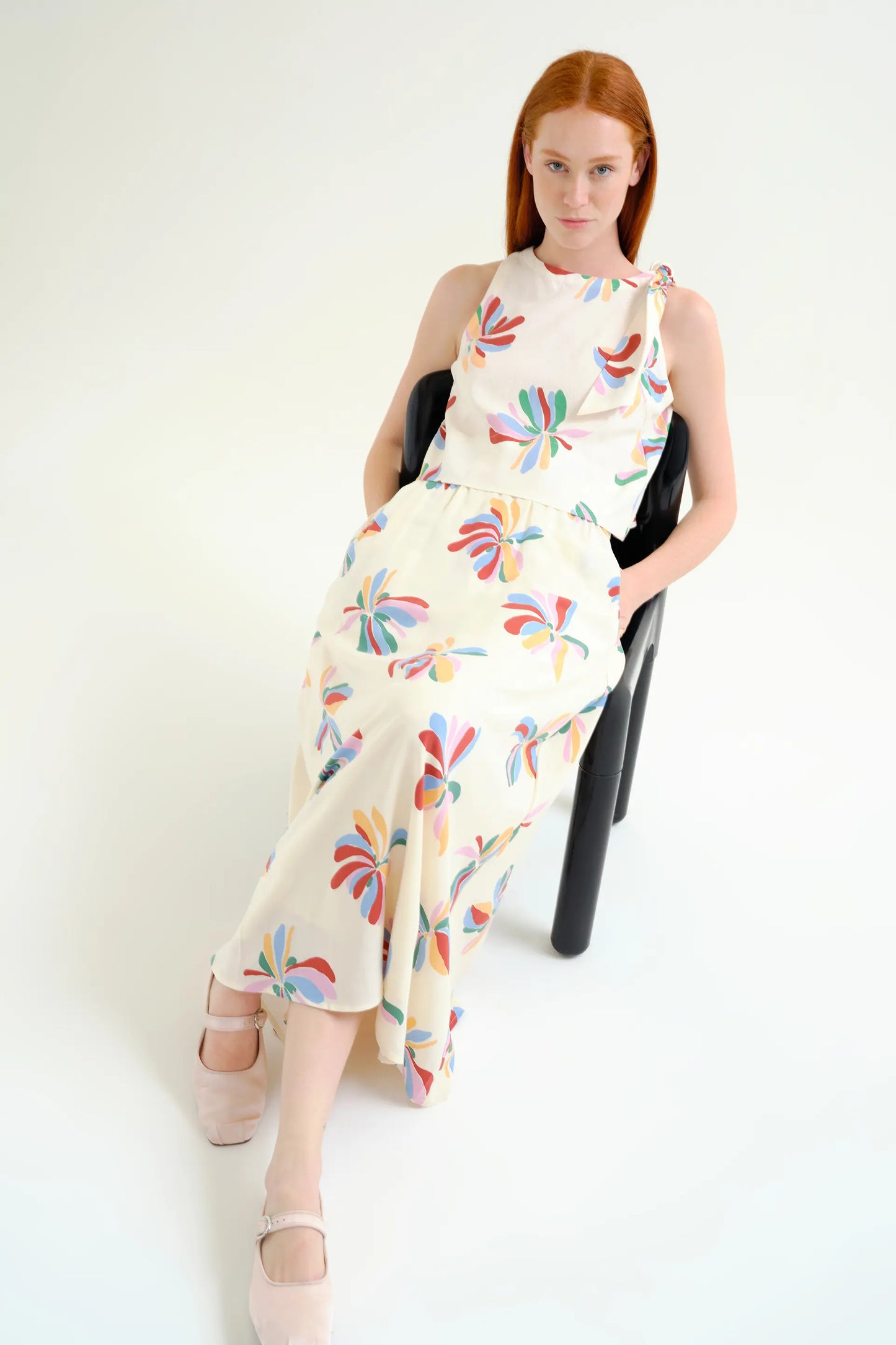 Mornarda print top