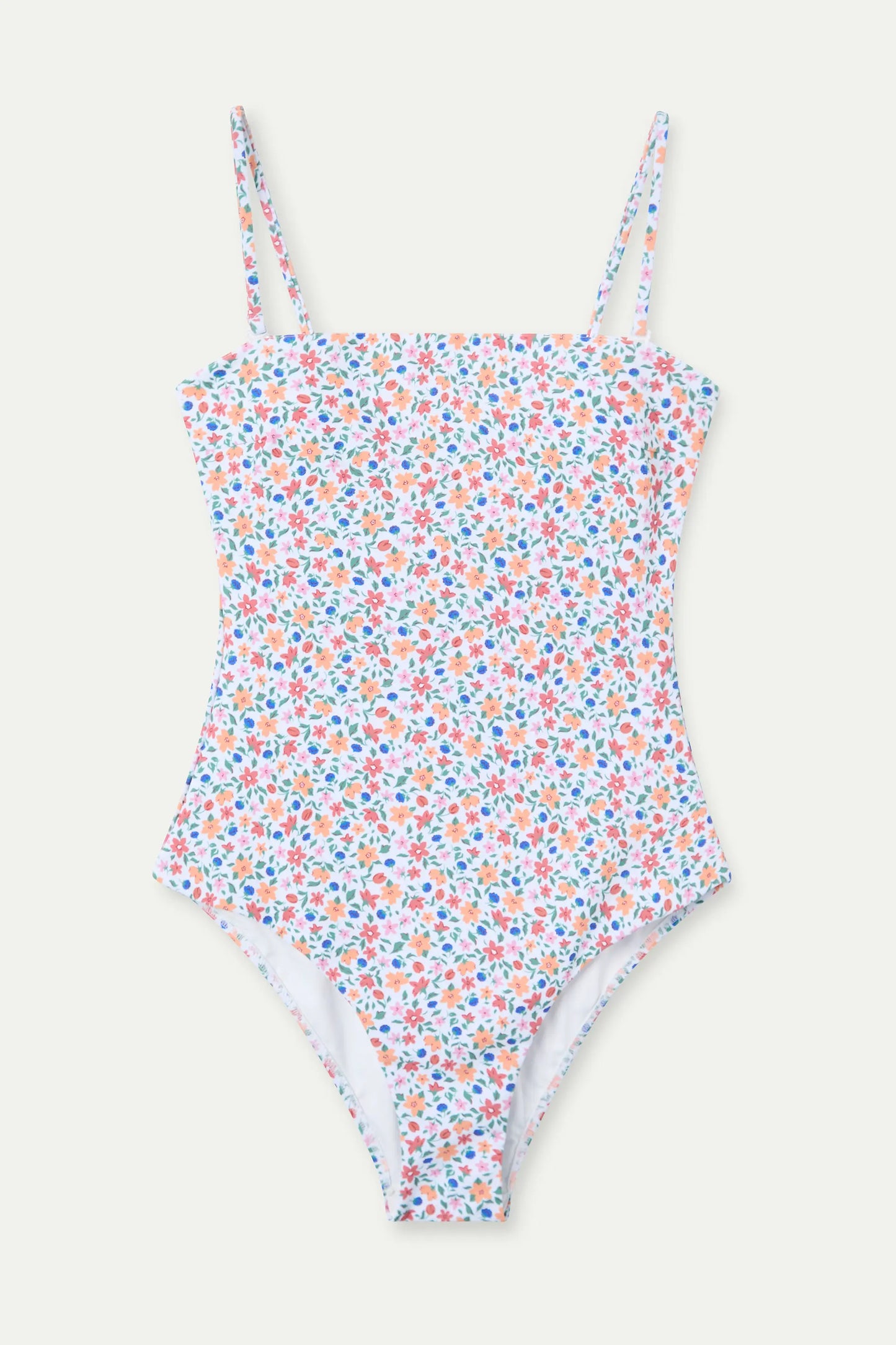 Bañador escote recto estampado Lily Small
