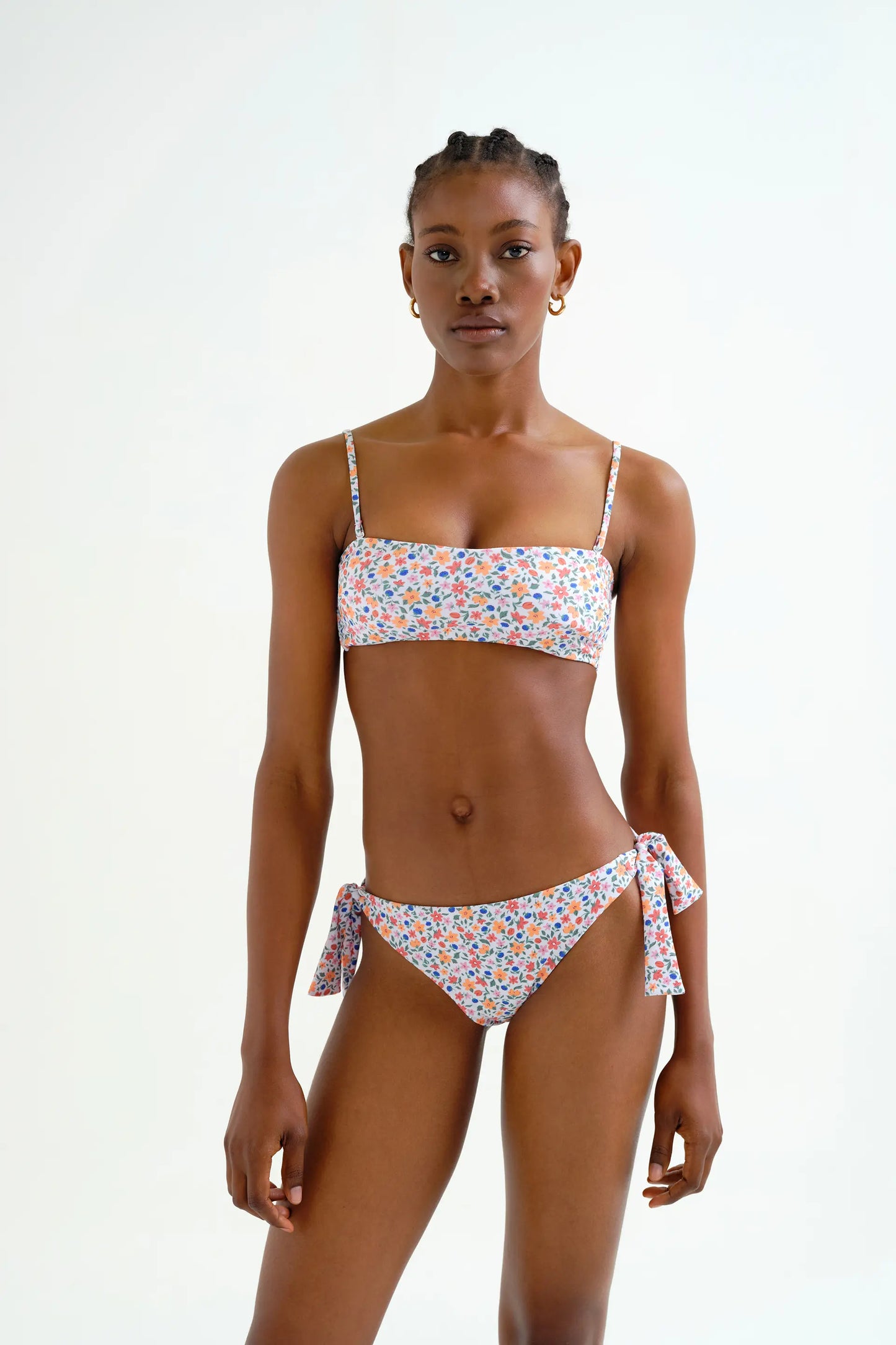 Reggiseno bikini dritto stampato Lily Small