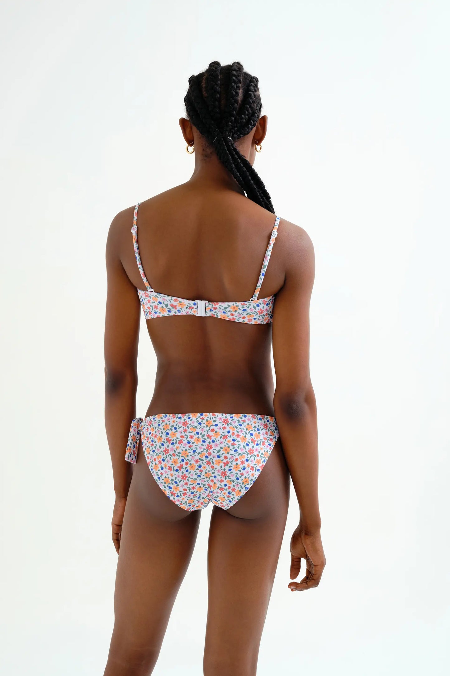 Reggiseno bikini dritto stampato Lily Small