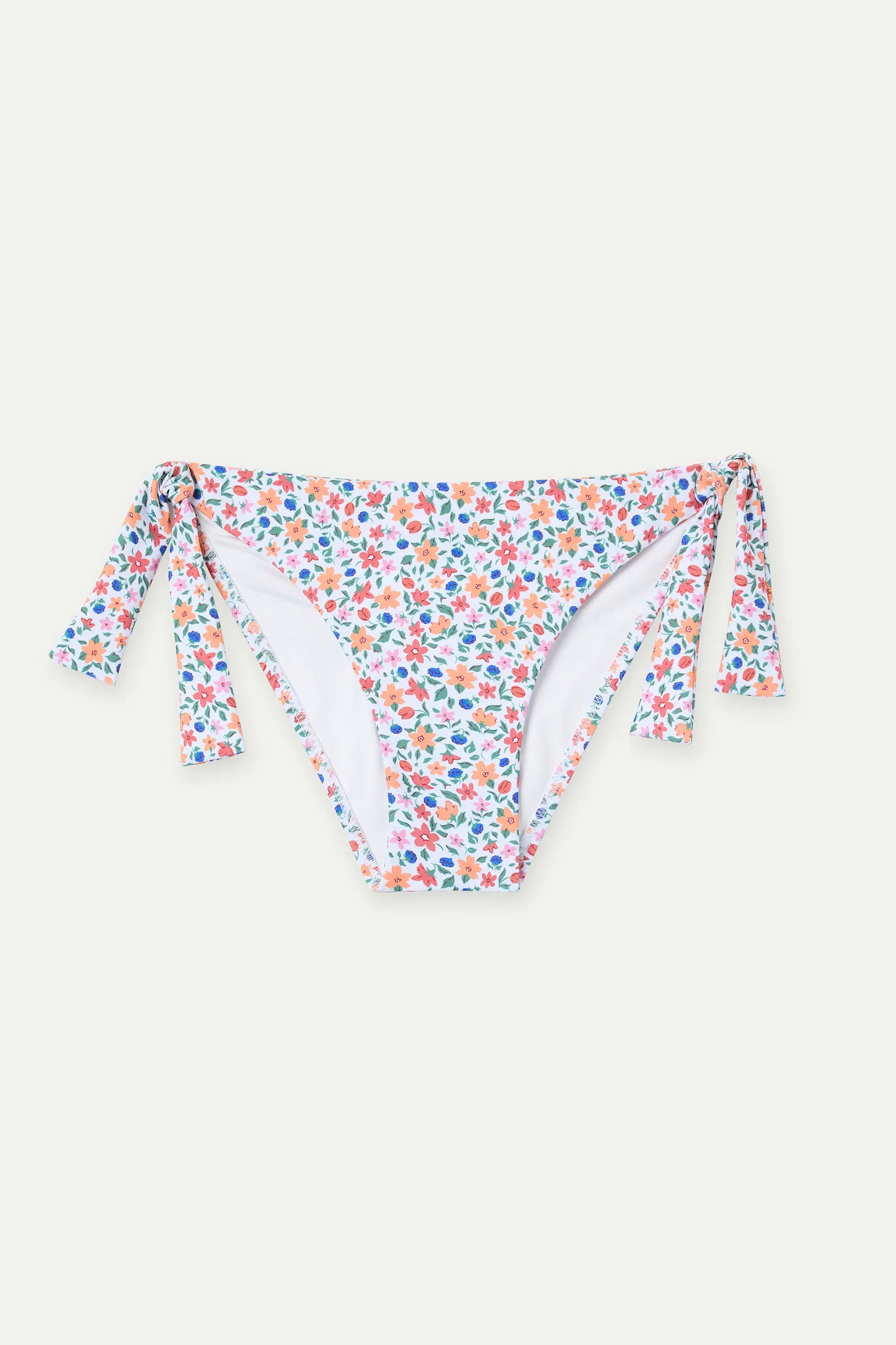 Lily Small Print Tie Bikini Bottom