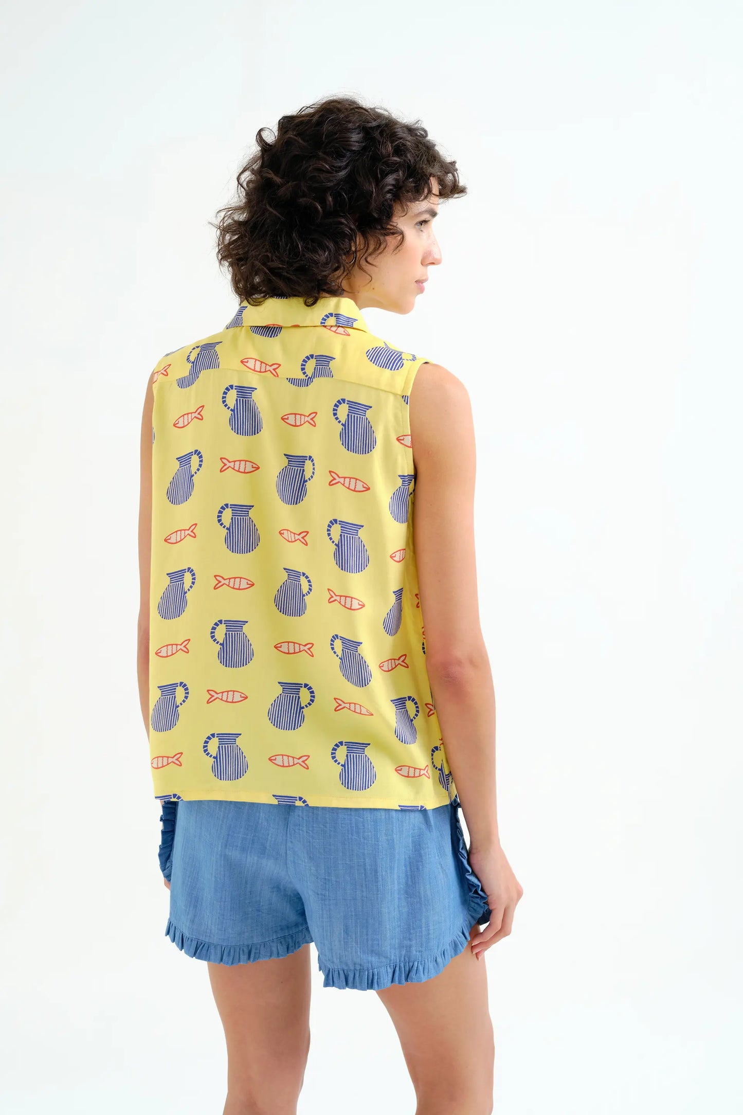 Camisa con estampado Brava