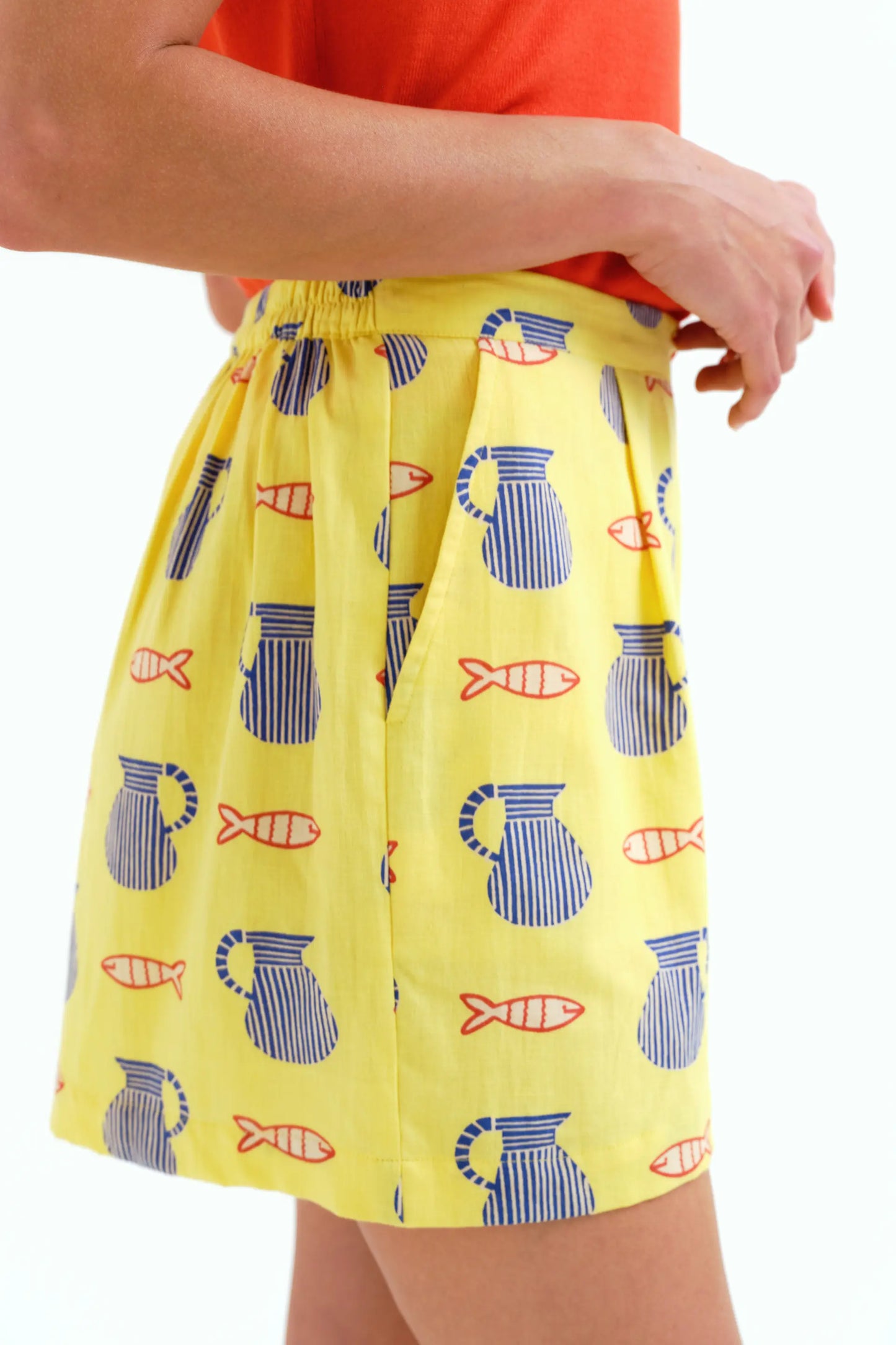 Shorts con estampado Brava