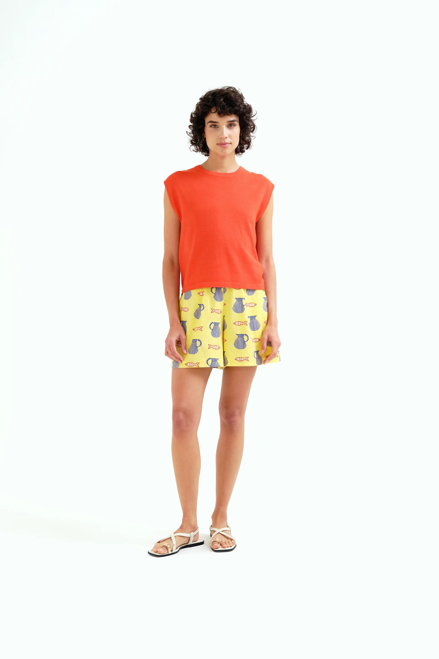 Shorts con estampado Brava