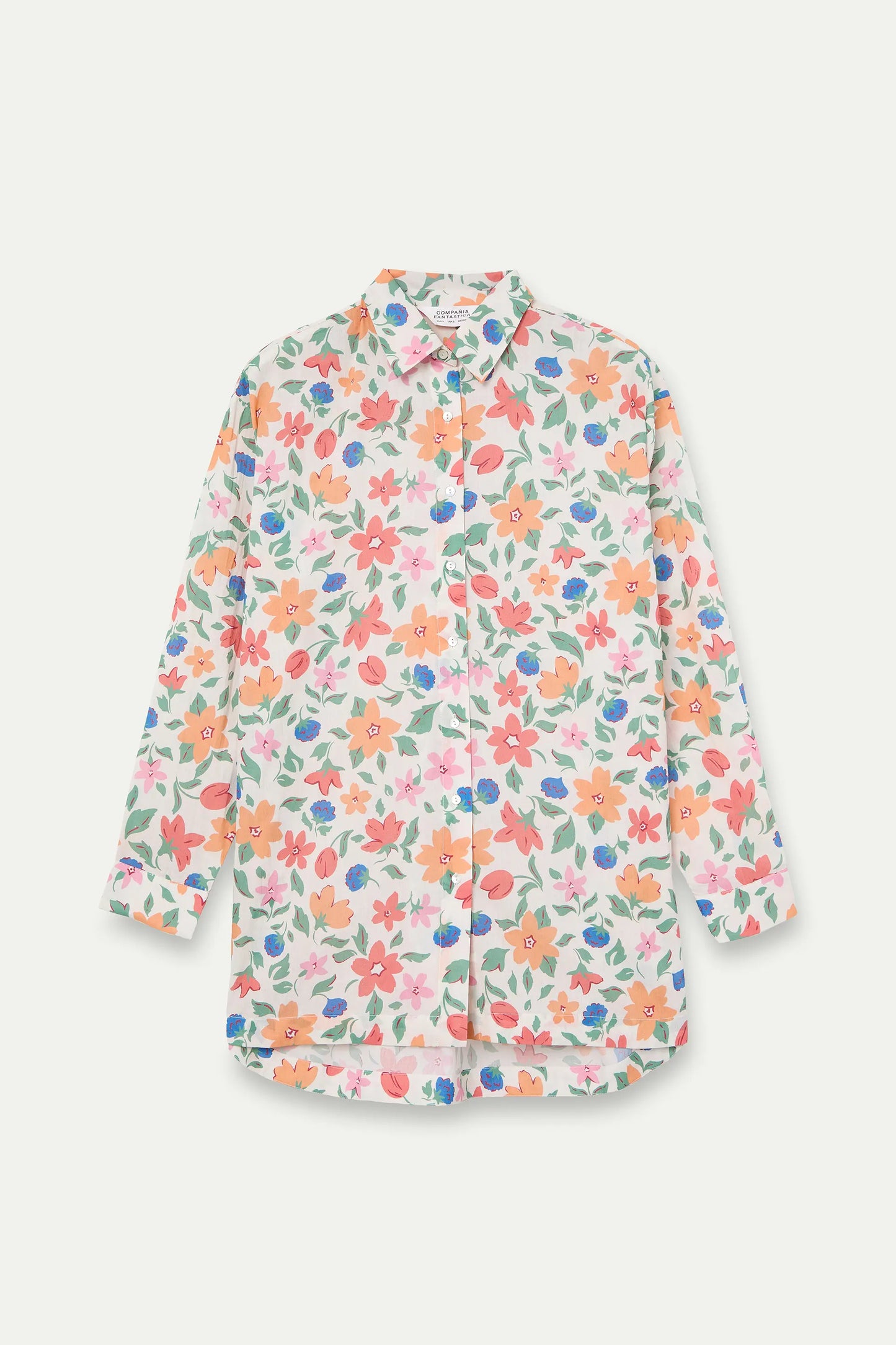Camisa playera con estampado Lily Big