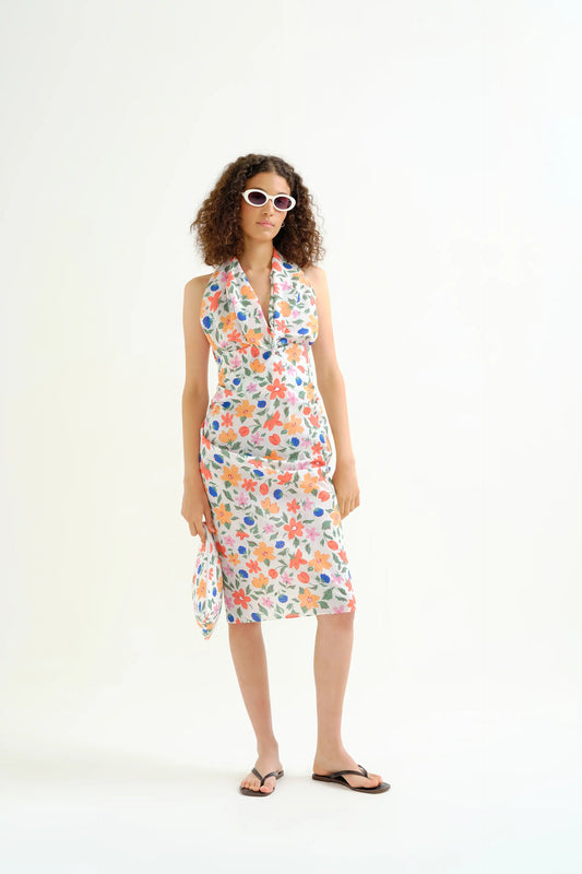 Pareo con estampado Lily Big