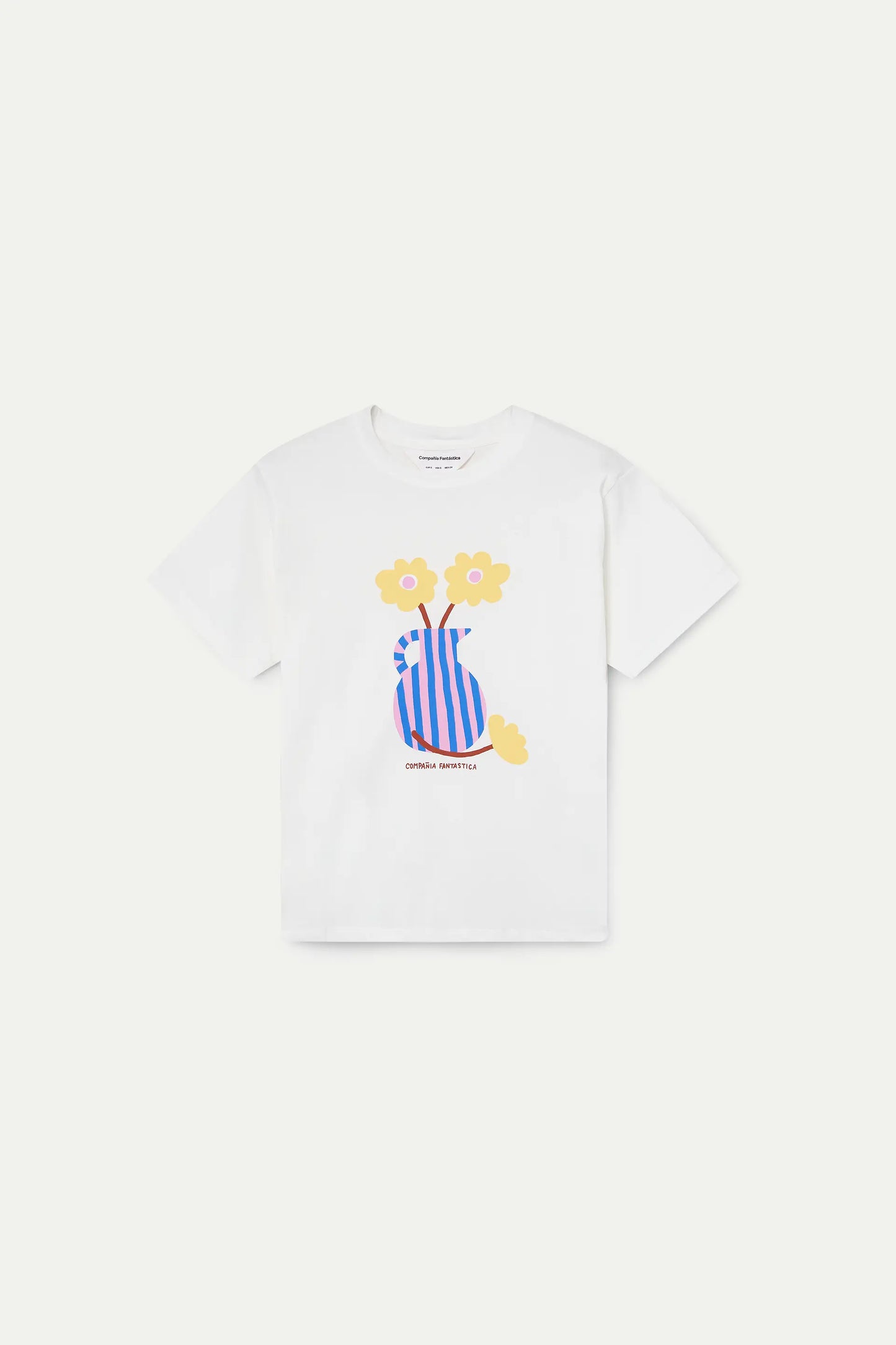 T-shirt with vase print "Fantastic Company"