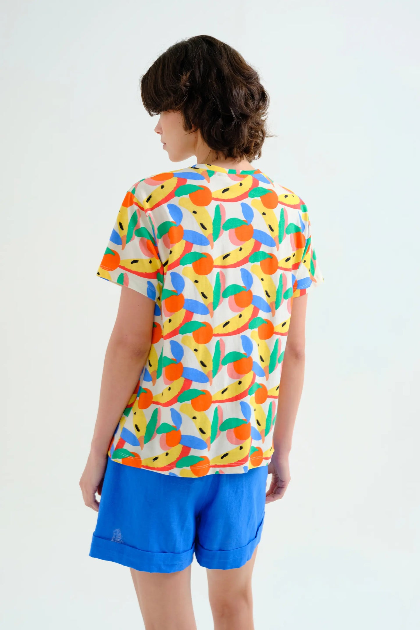 Camiseta con estampado Tutti Frutti Small