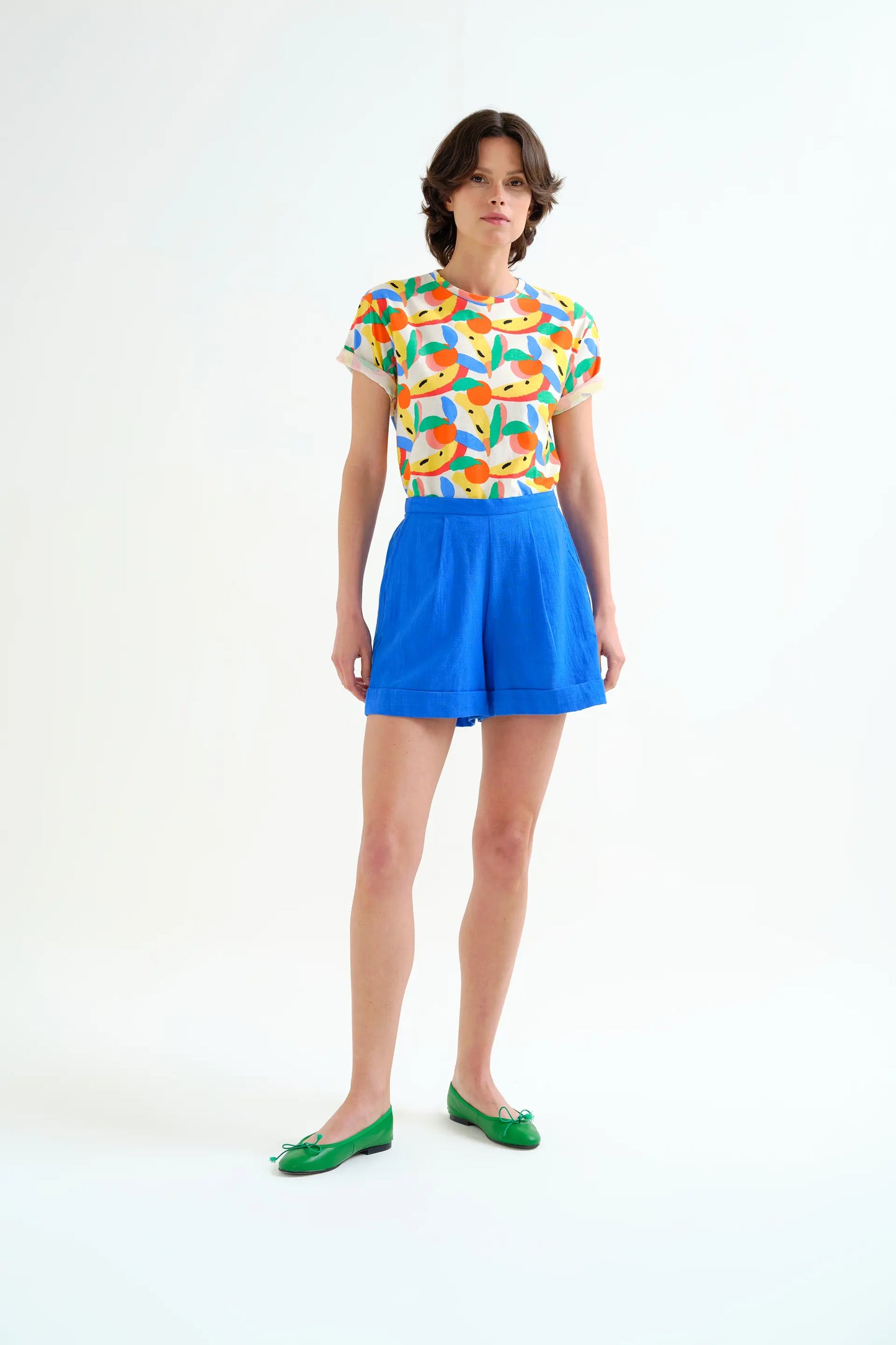 Camiseta con estampado Tutti Frutti Small