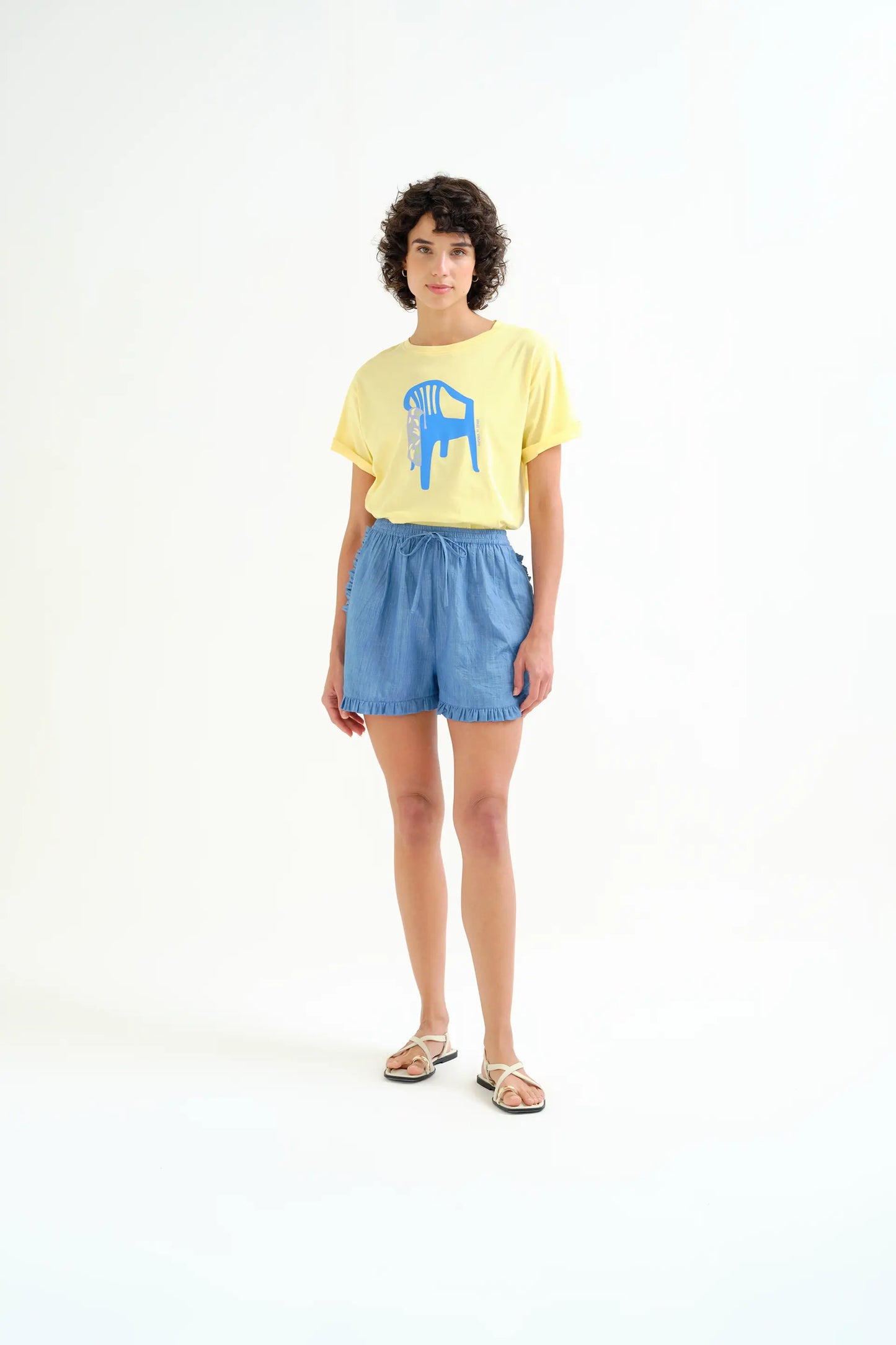 Camiseta con estampado Silla "Summer in Spain"