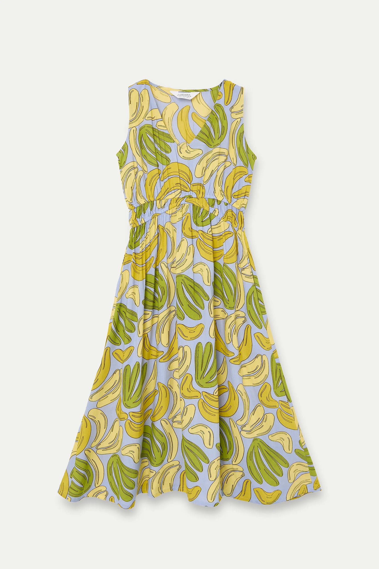 Guinea print midi dress