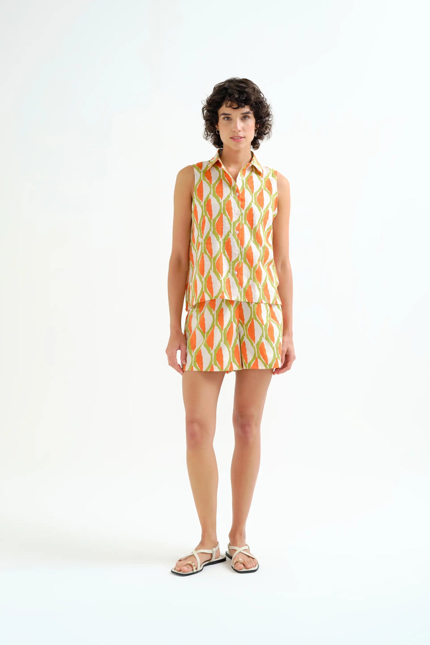 Aloe print shirt