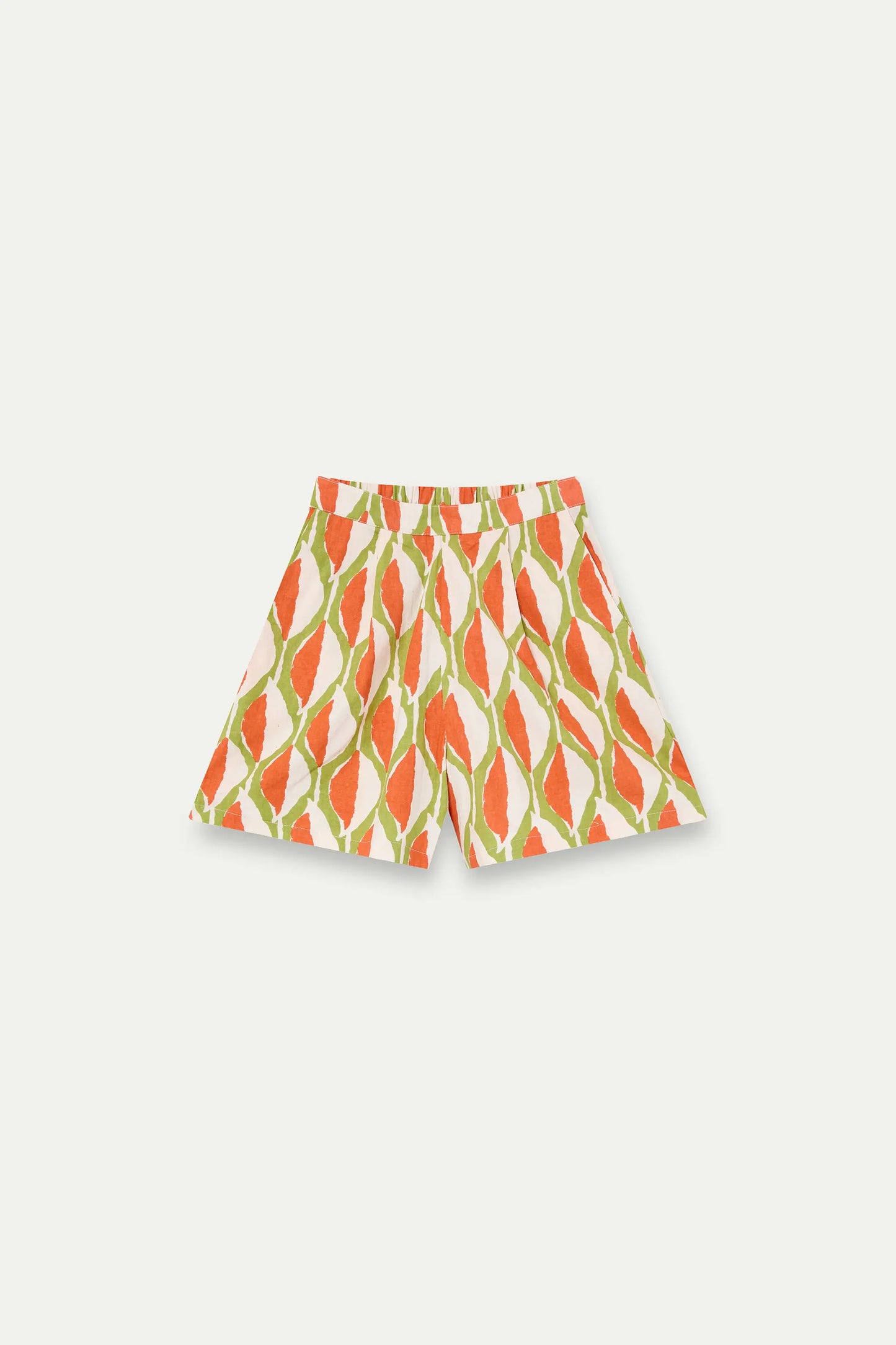Aloe print shorts