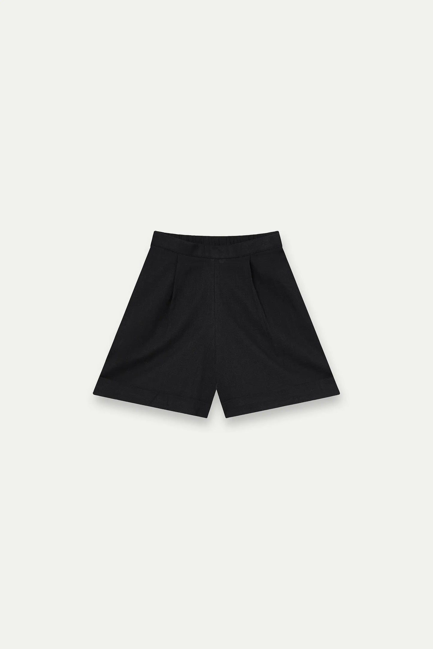 pantaloncini neri 100% cotone