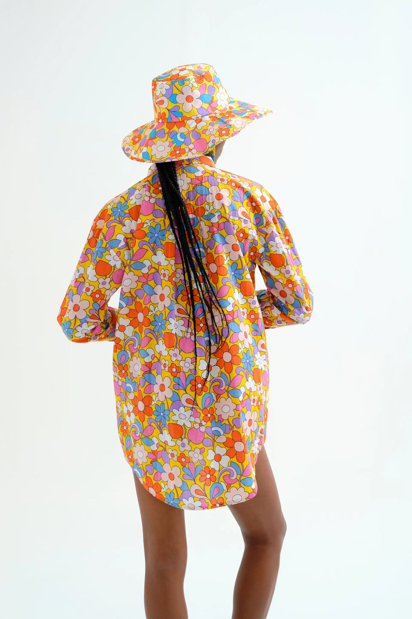 Camisa playera con estampado Bloom