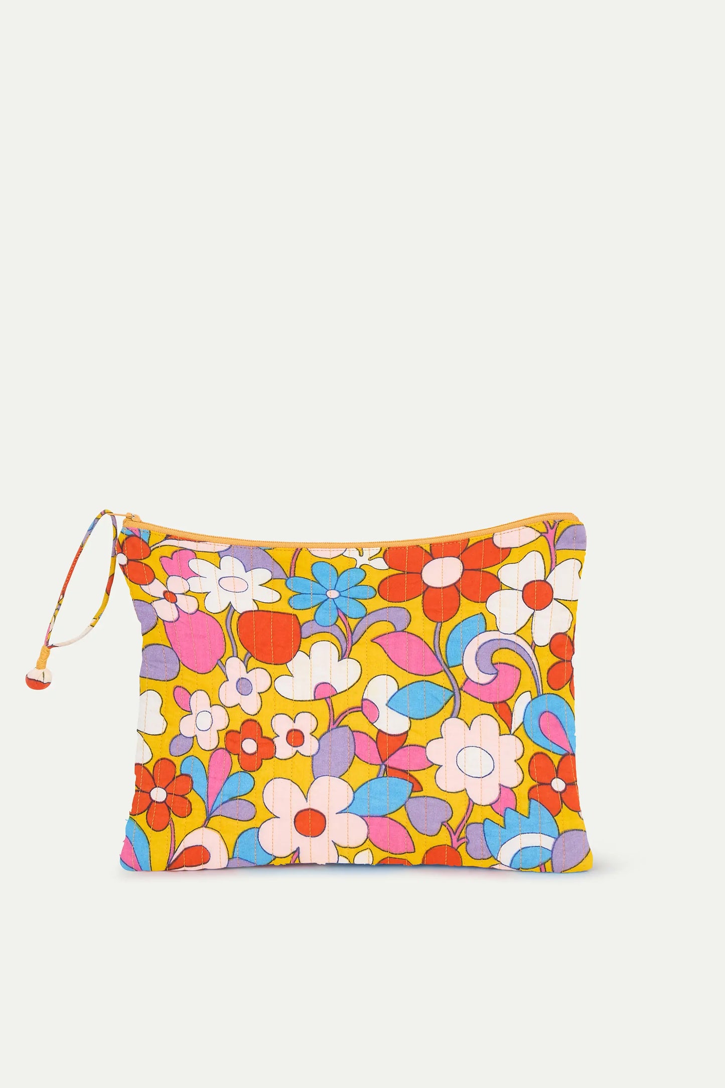 Borsa con stampa Bloom