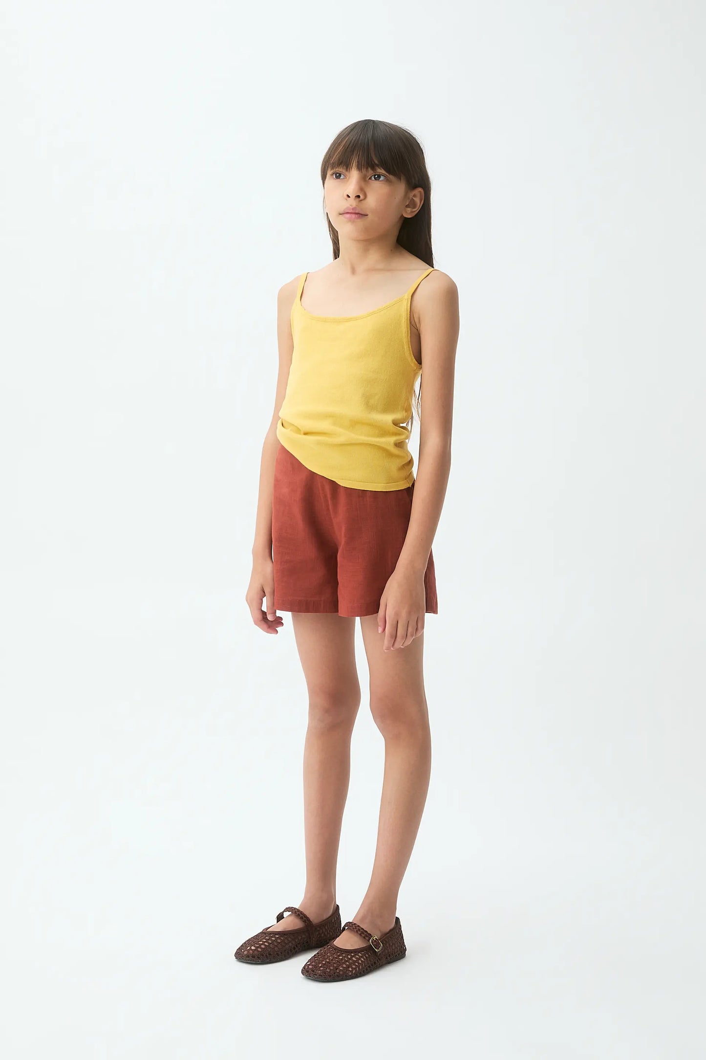 top giallo basic per ragazze