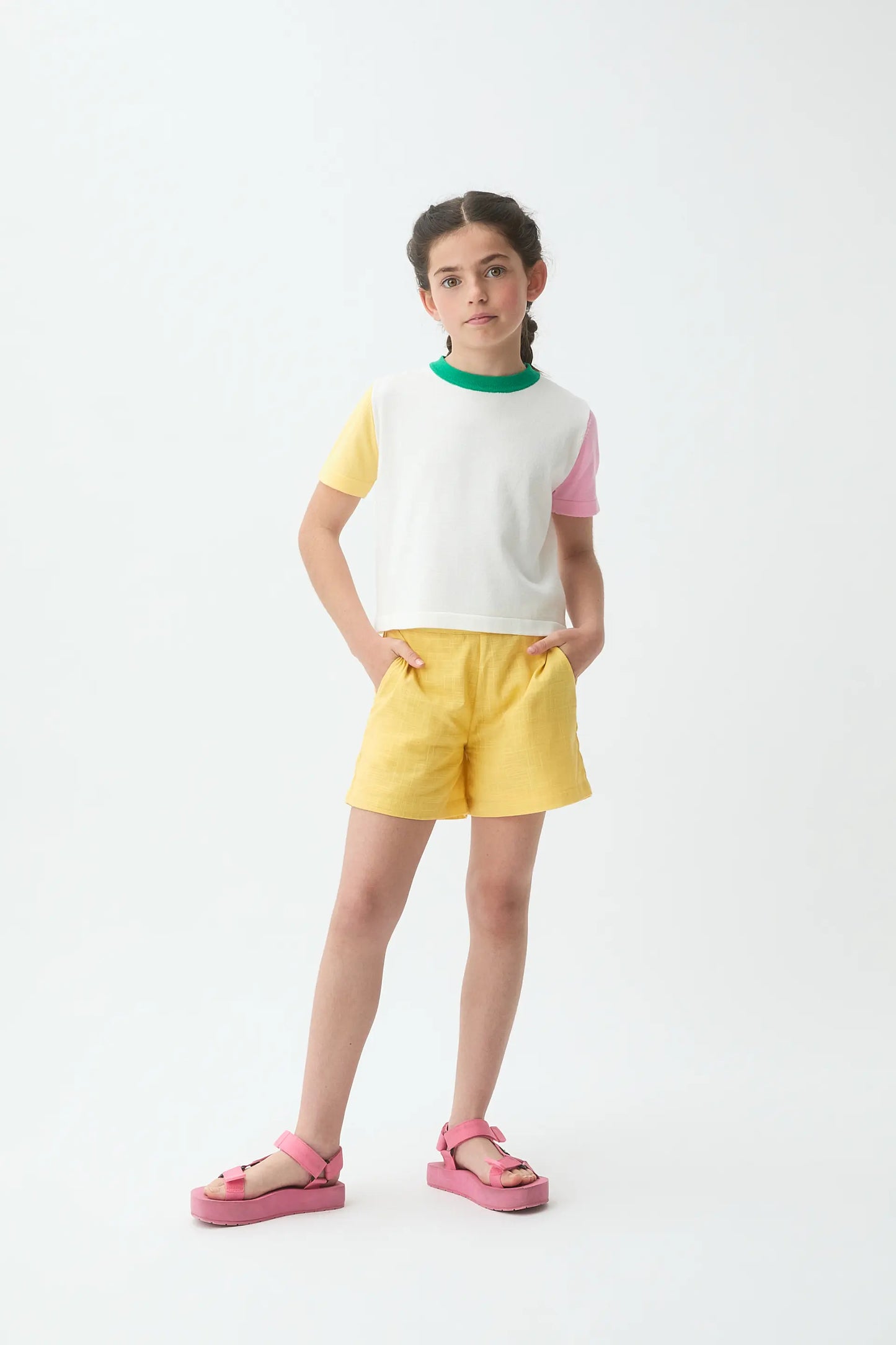 Top multicolore per bambine