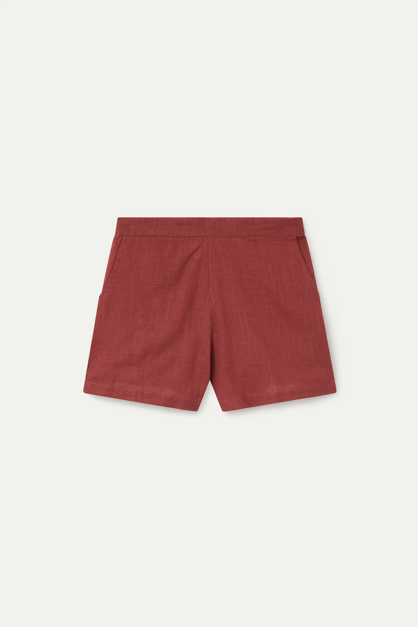 Pantaloncini da bambina, 100% cotone, marrone
