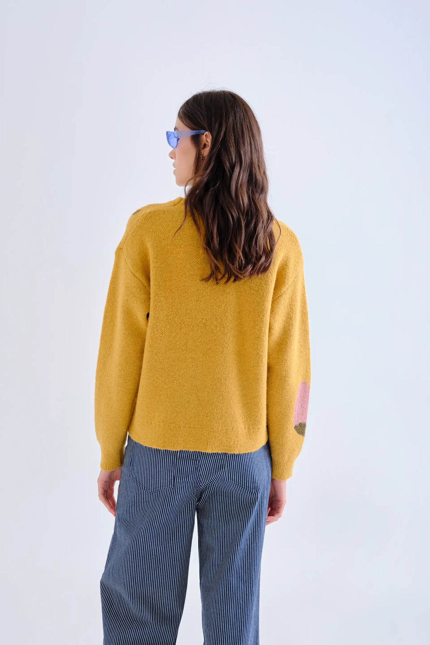 Maglione con stampa Orto 