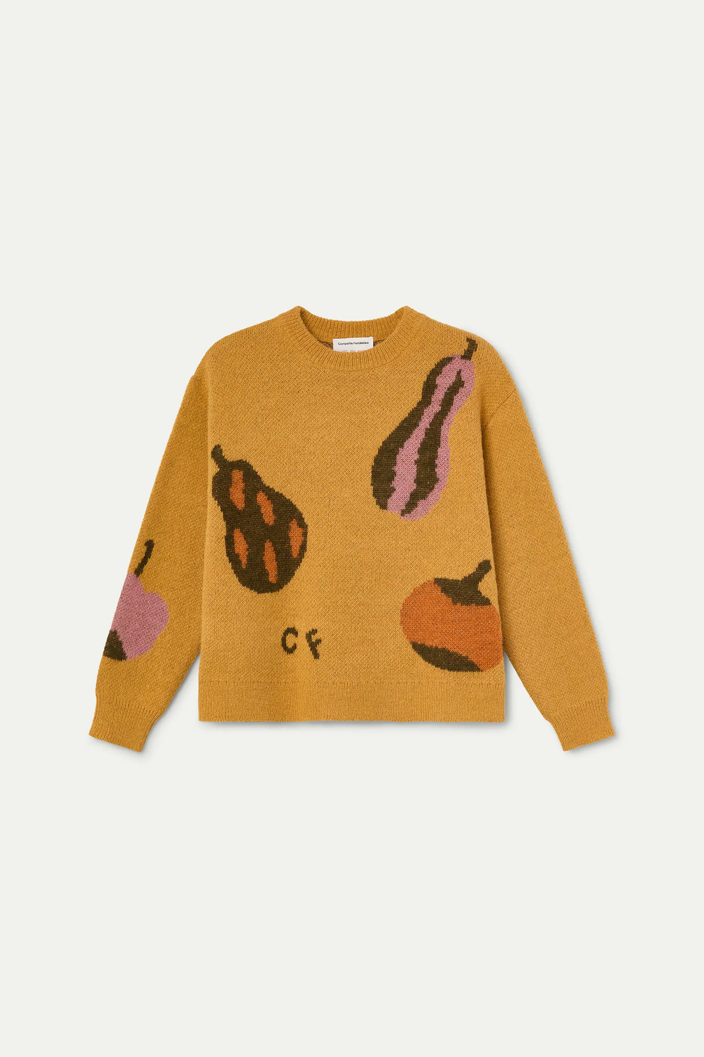 Maglione con stampa Orto 