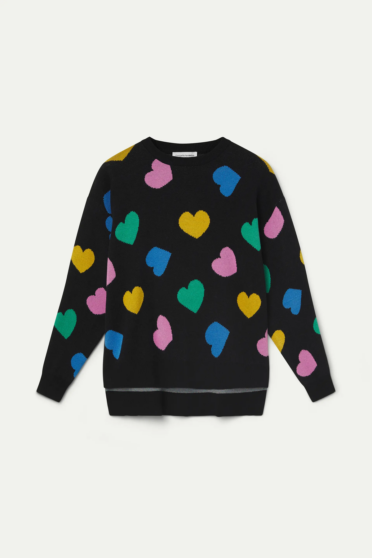 Candy print sweater
